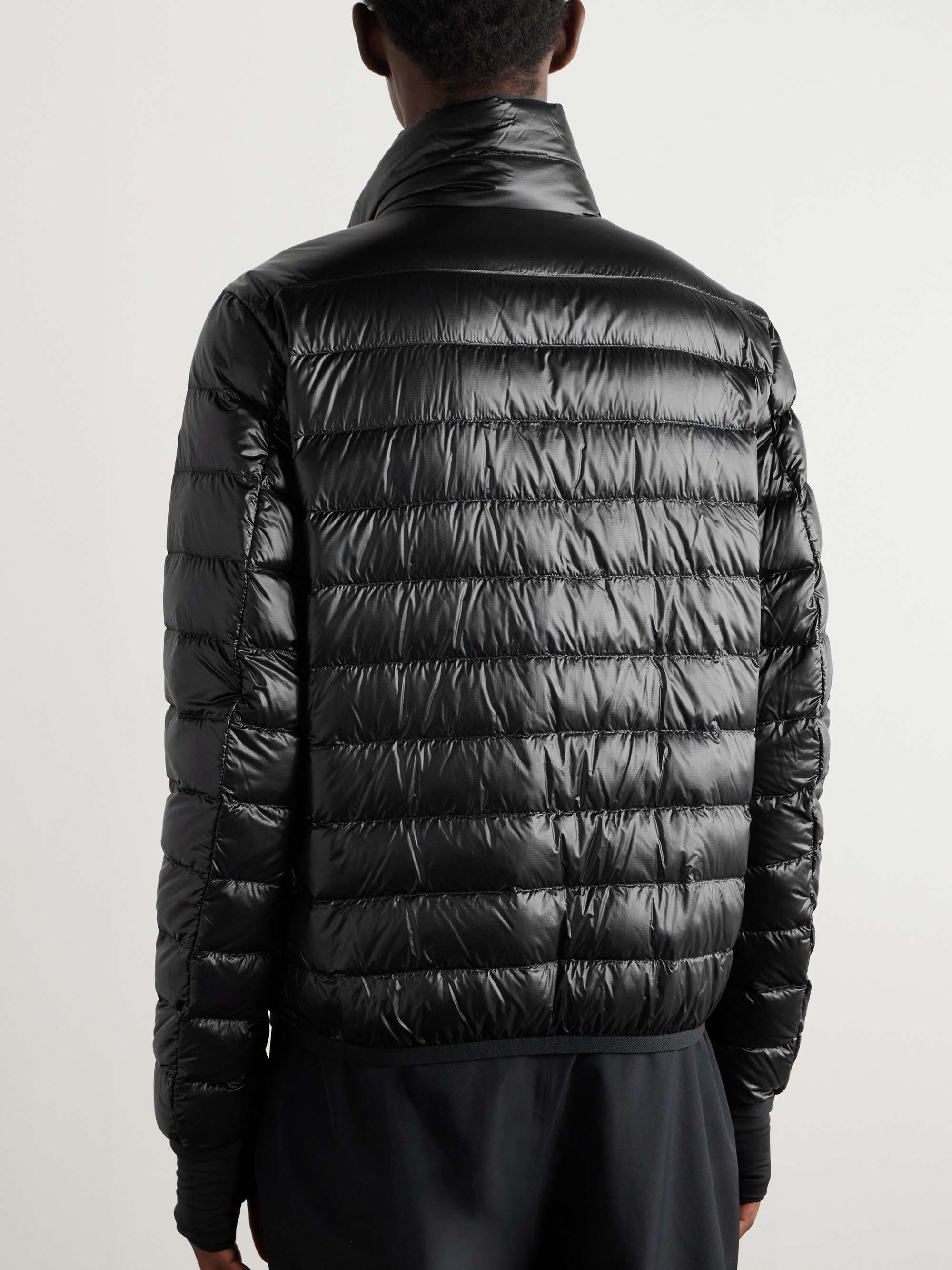 Hers Slim-Fit Logo-Appliquéd Quilted Shell Down Jacket view