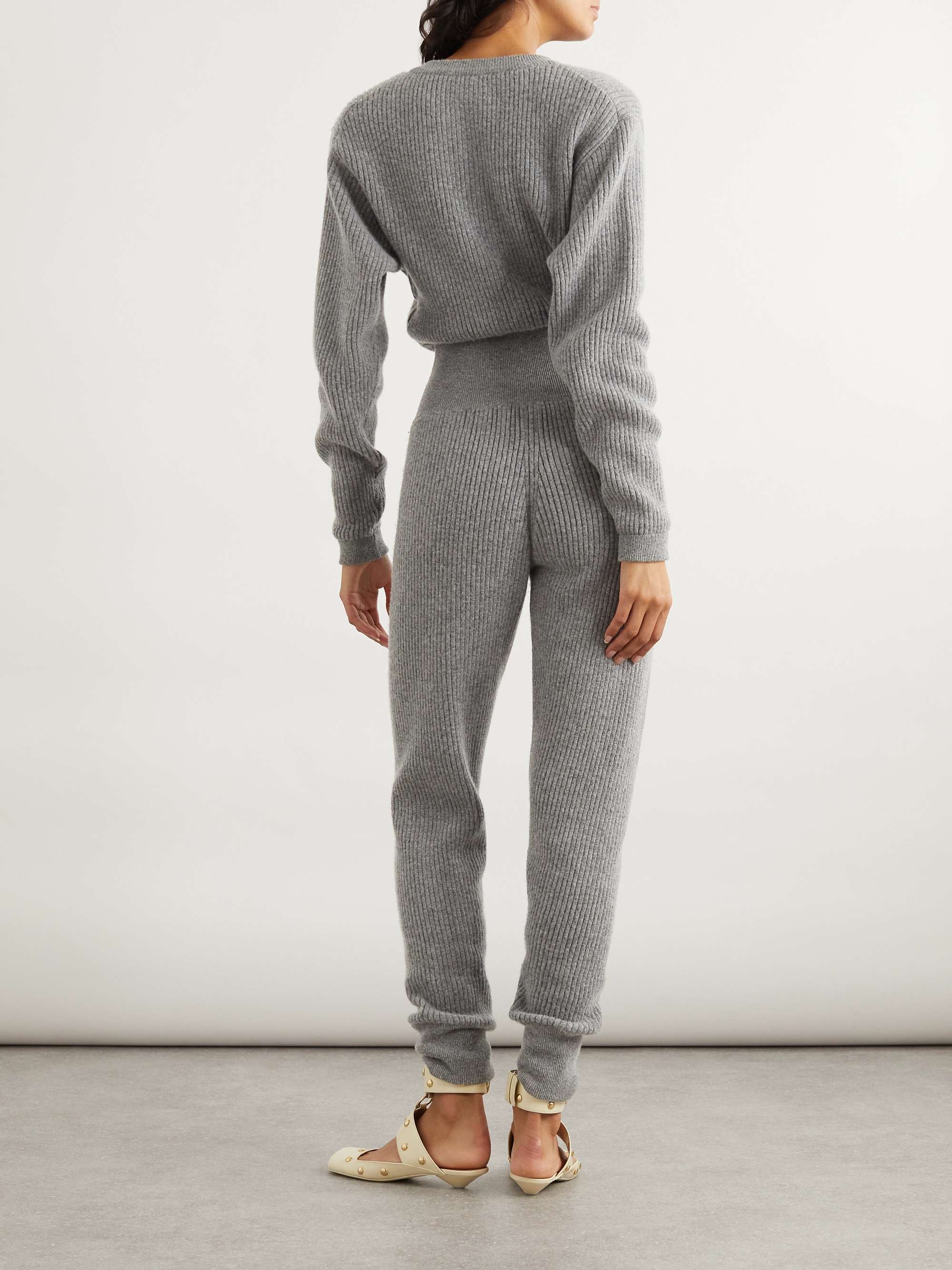 Ribbed wool-blend jumpsuit view
