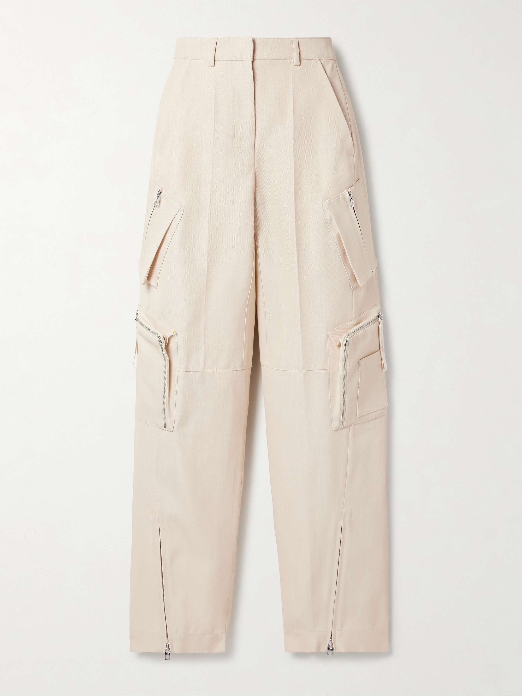Atelier canvas straight-leg cargo pants view