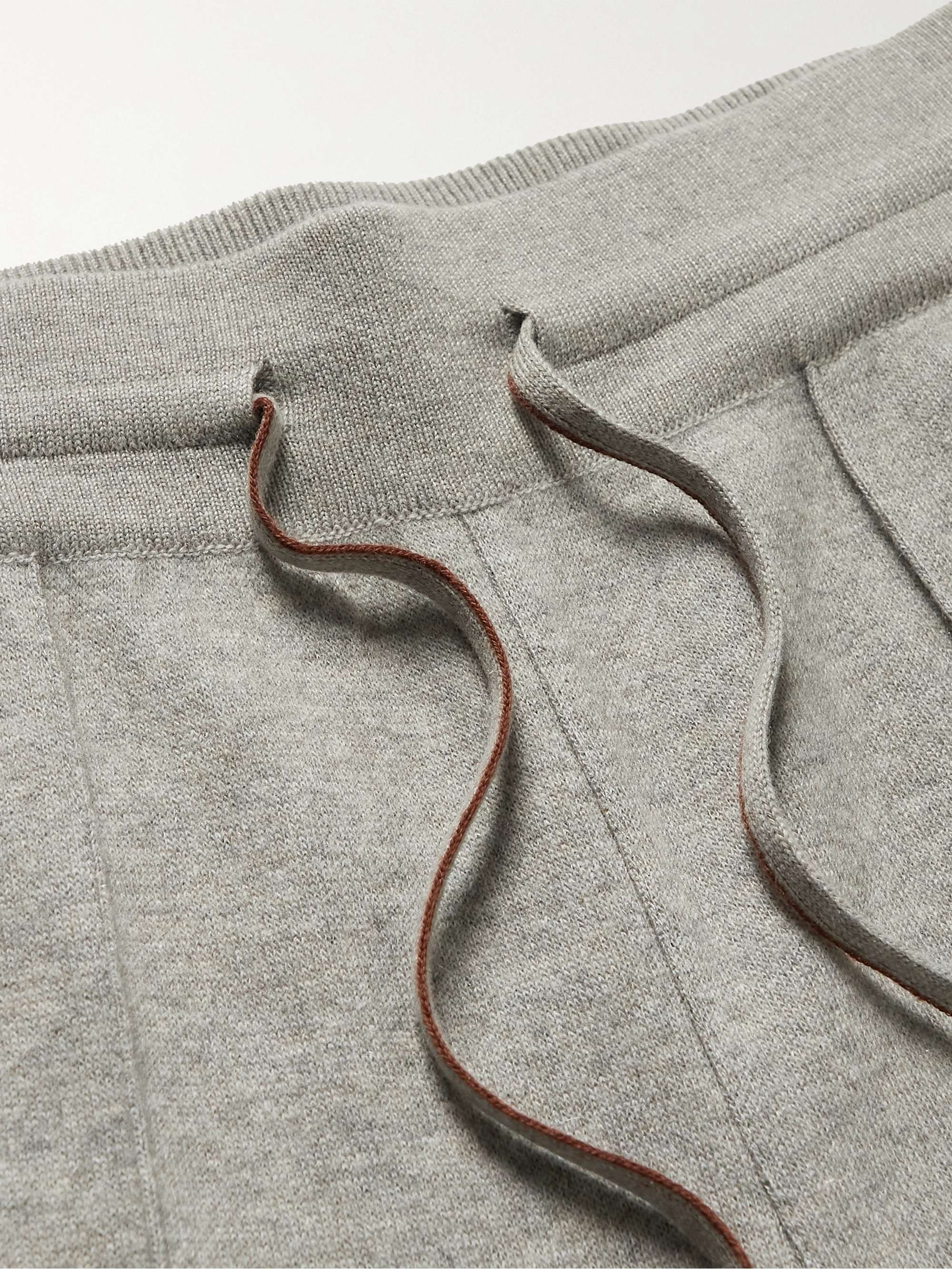 Tapered Cashmere-Blend Sweatpants view