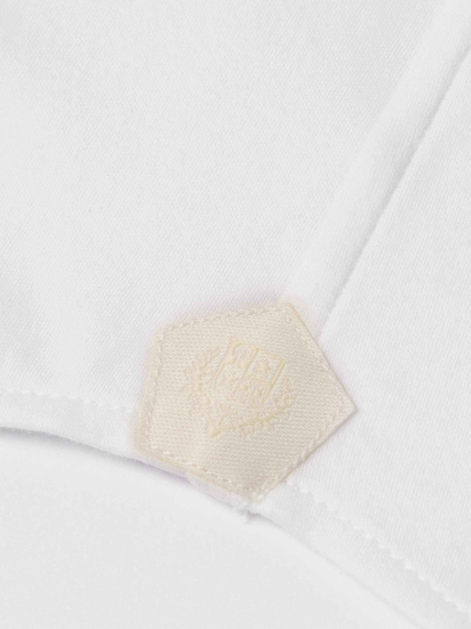 Andrew Cutaway-Collar Cotton-Jersey Shirt view
