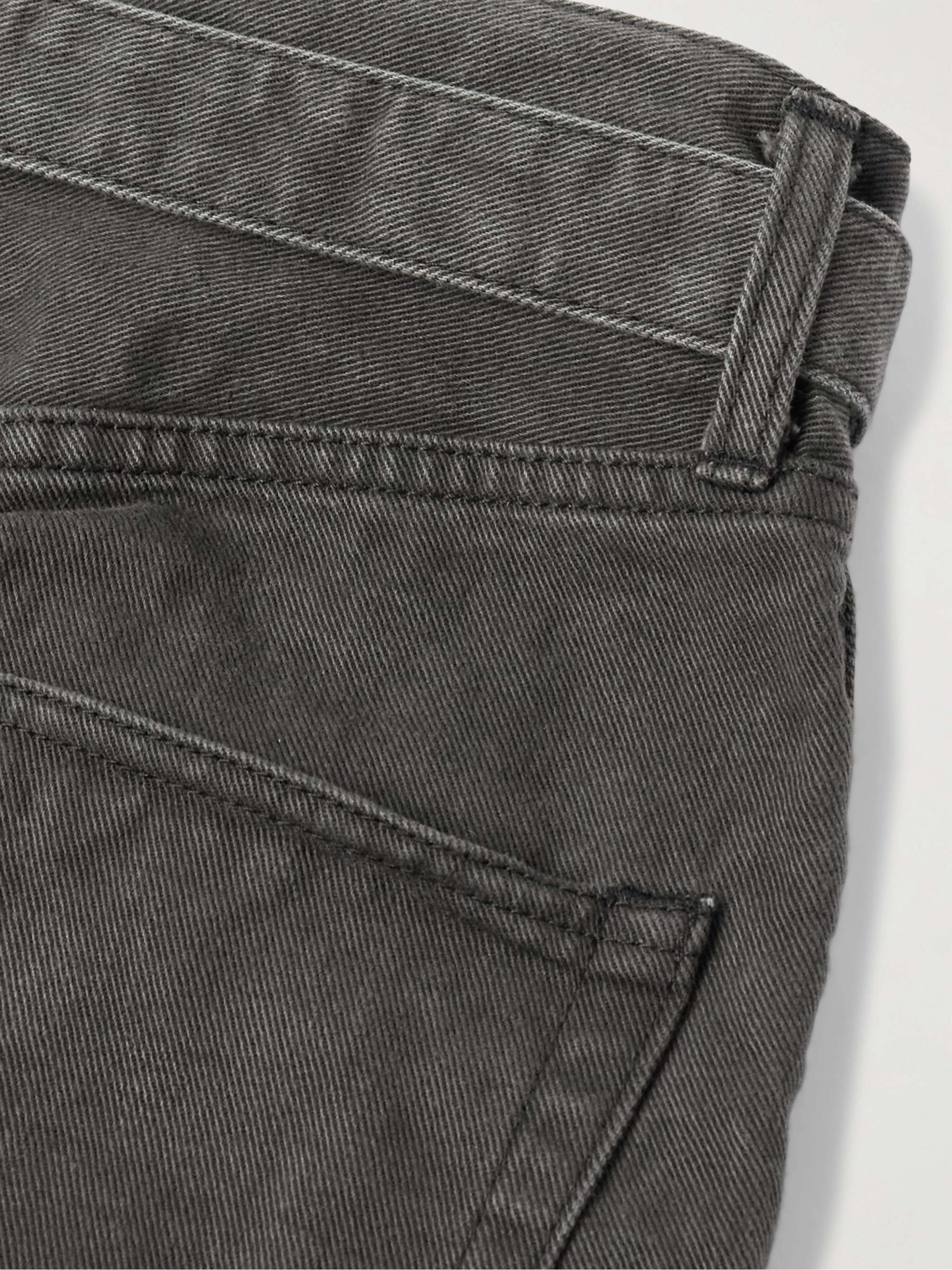 Wide-Leg Belted Jeans view