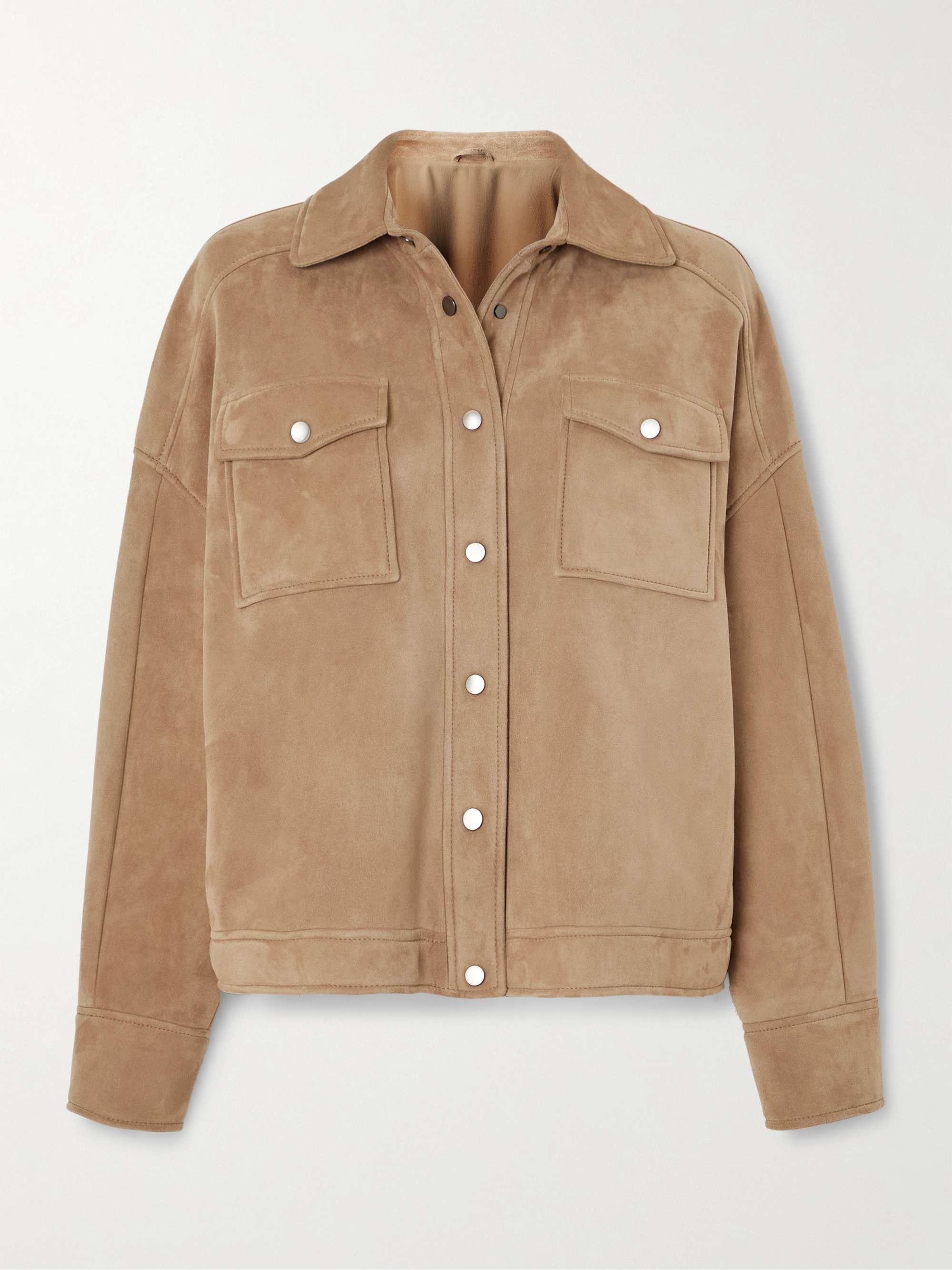 Suede jacket view
