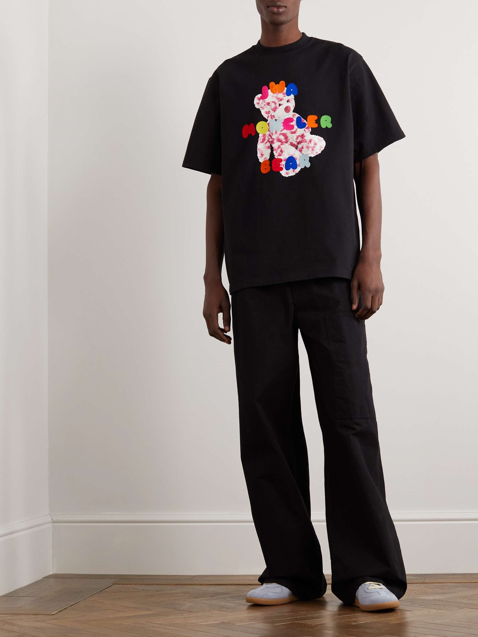 + JW Anderson Logo-Print Cotton-Jersey T-Shirt view