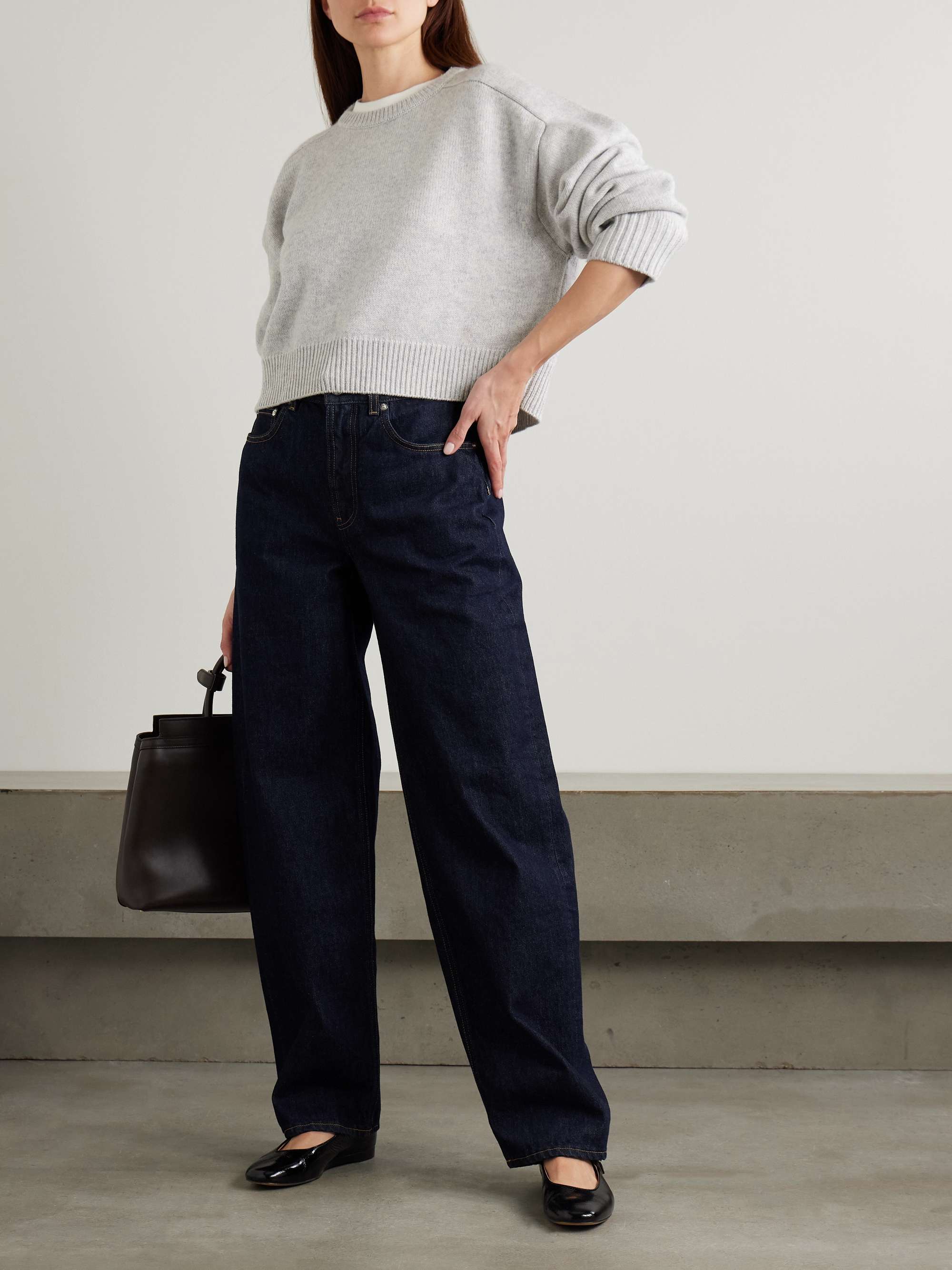 Bruzzi wool and cashmere-blend sweater view