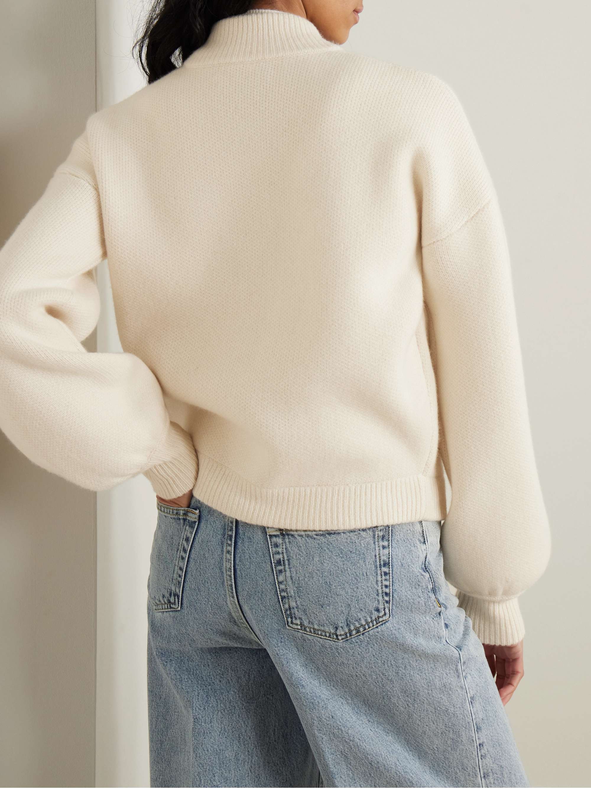 Carisle cashmere cardigan view