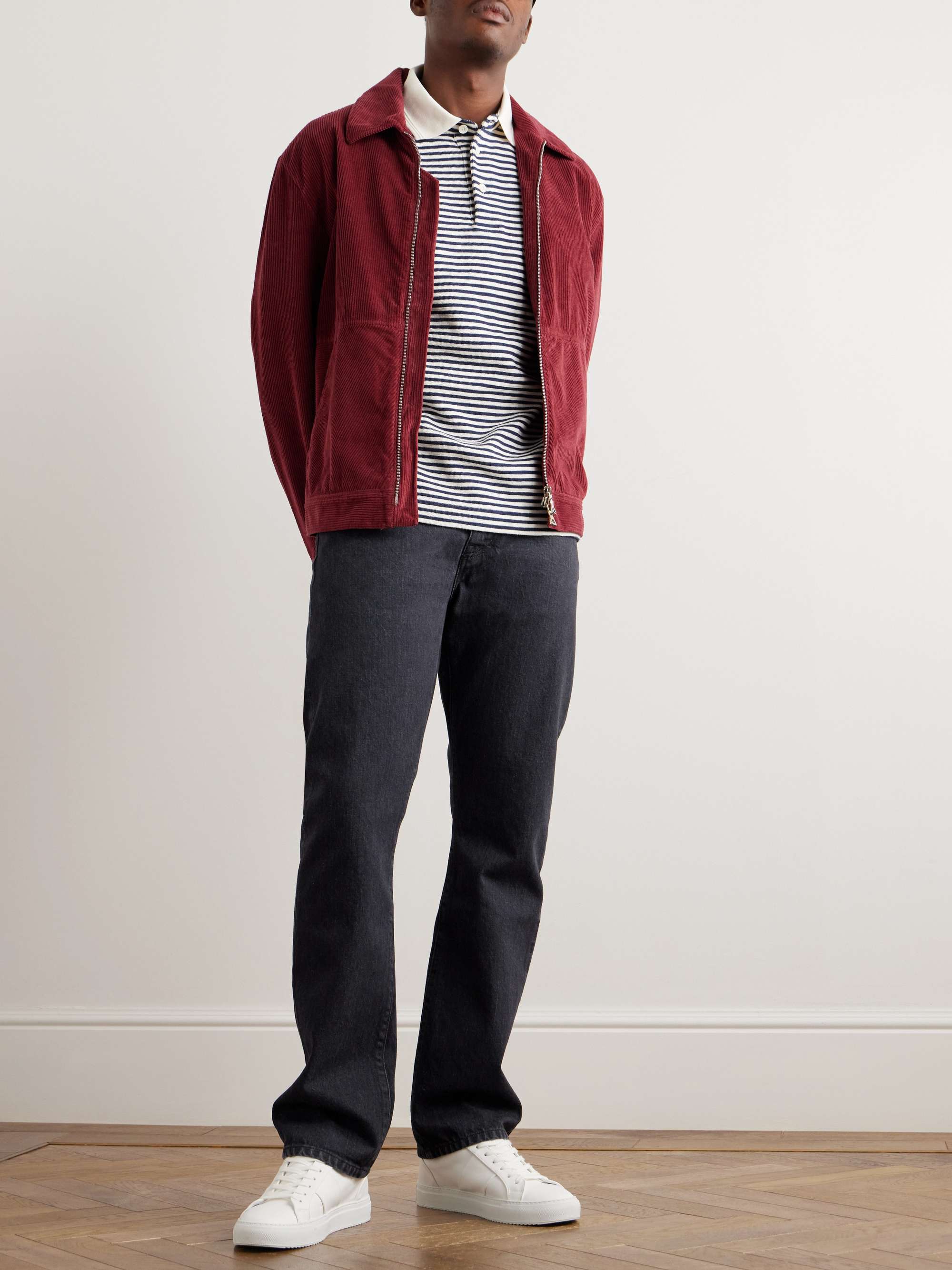 Straight-Leg Organic Selvedge Jeans view