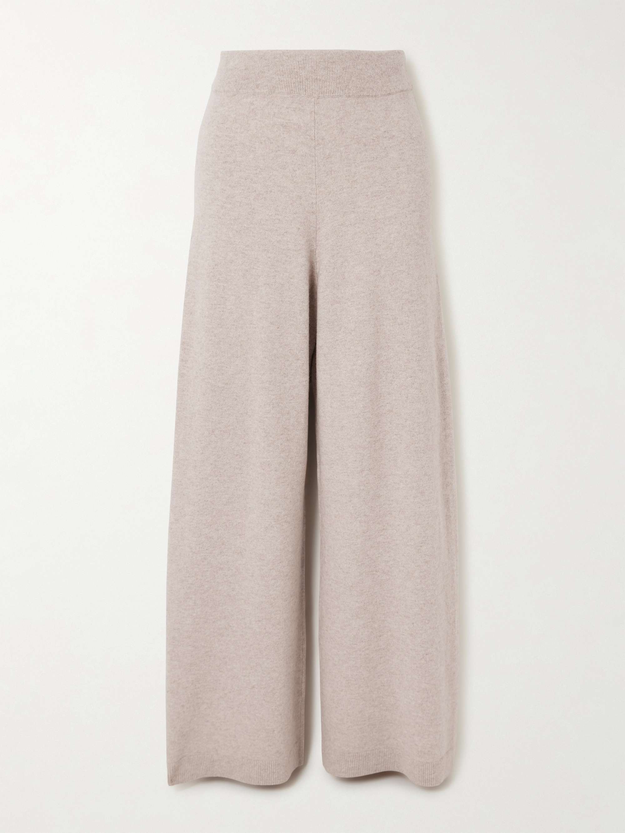 Jenkins merino wool and cashmere wide-leg pants view