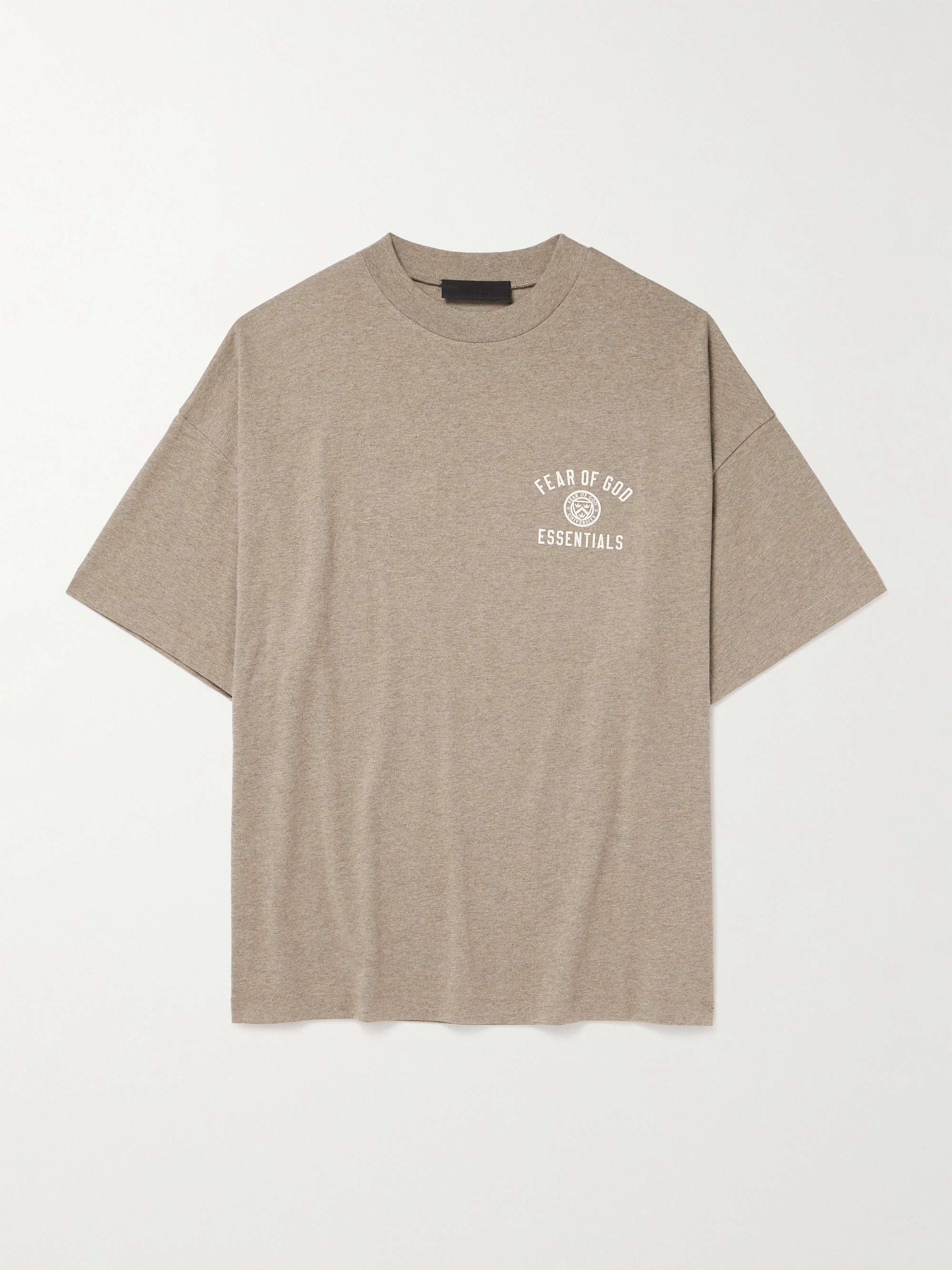 Logo-Print Appliquéd Cotton-Jersey T-Shirt view