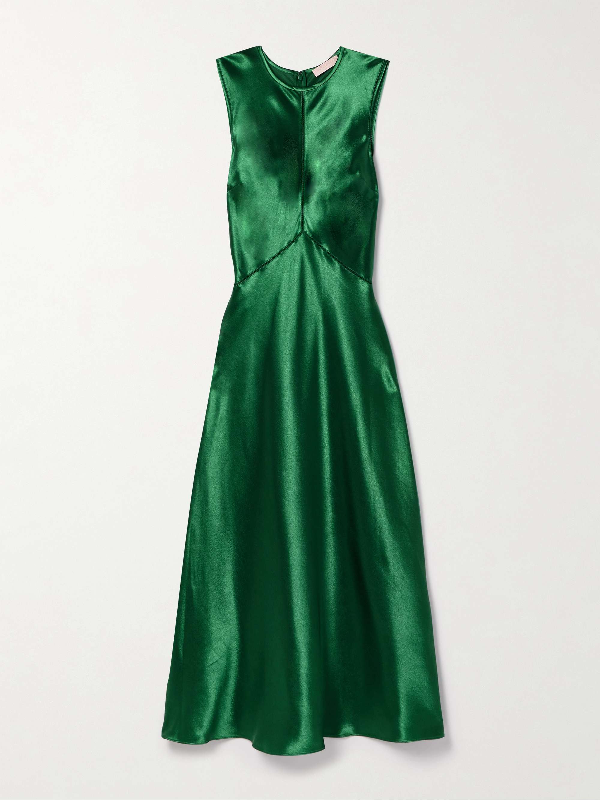 Lisbet satin midi dress view