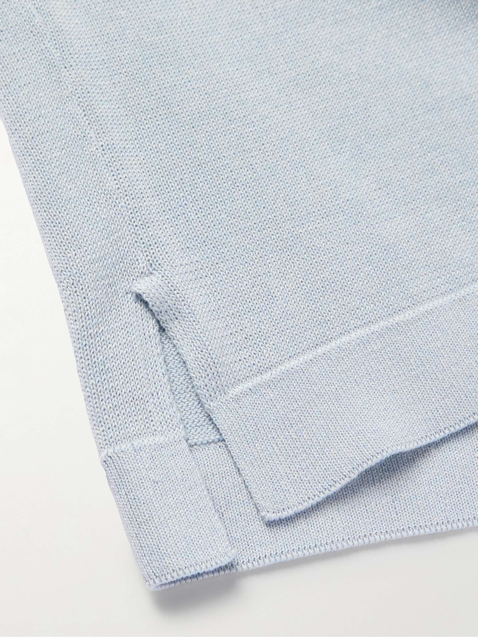Mélange Mouliné-Cotton Sweater view