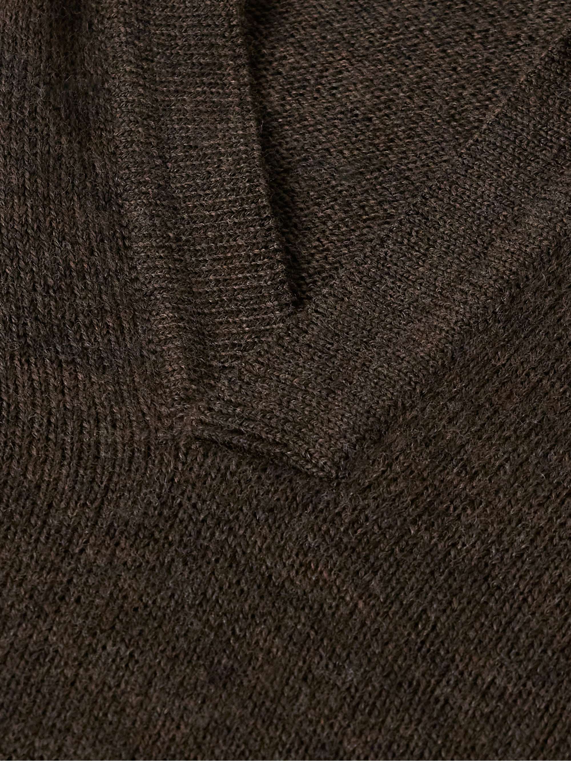 Slim-Fit Virgin Wool Polo Shirt view