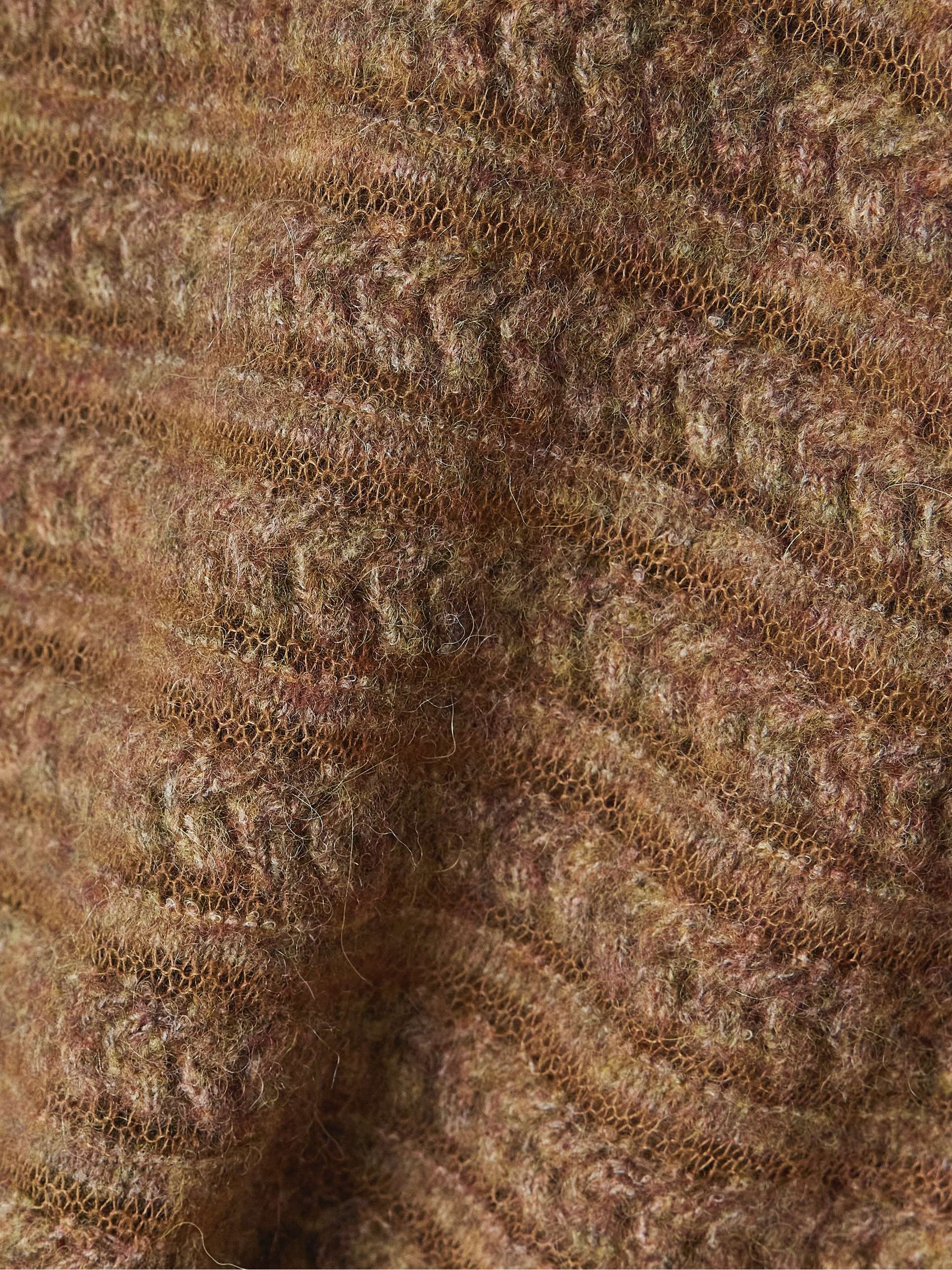 Mélange alpaca-blend sweater view