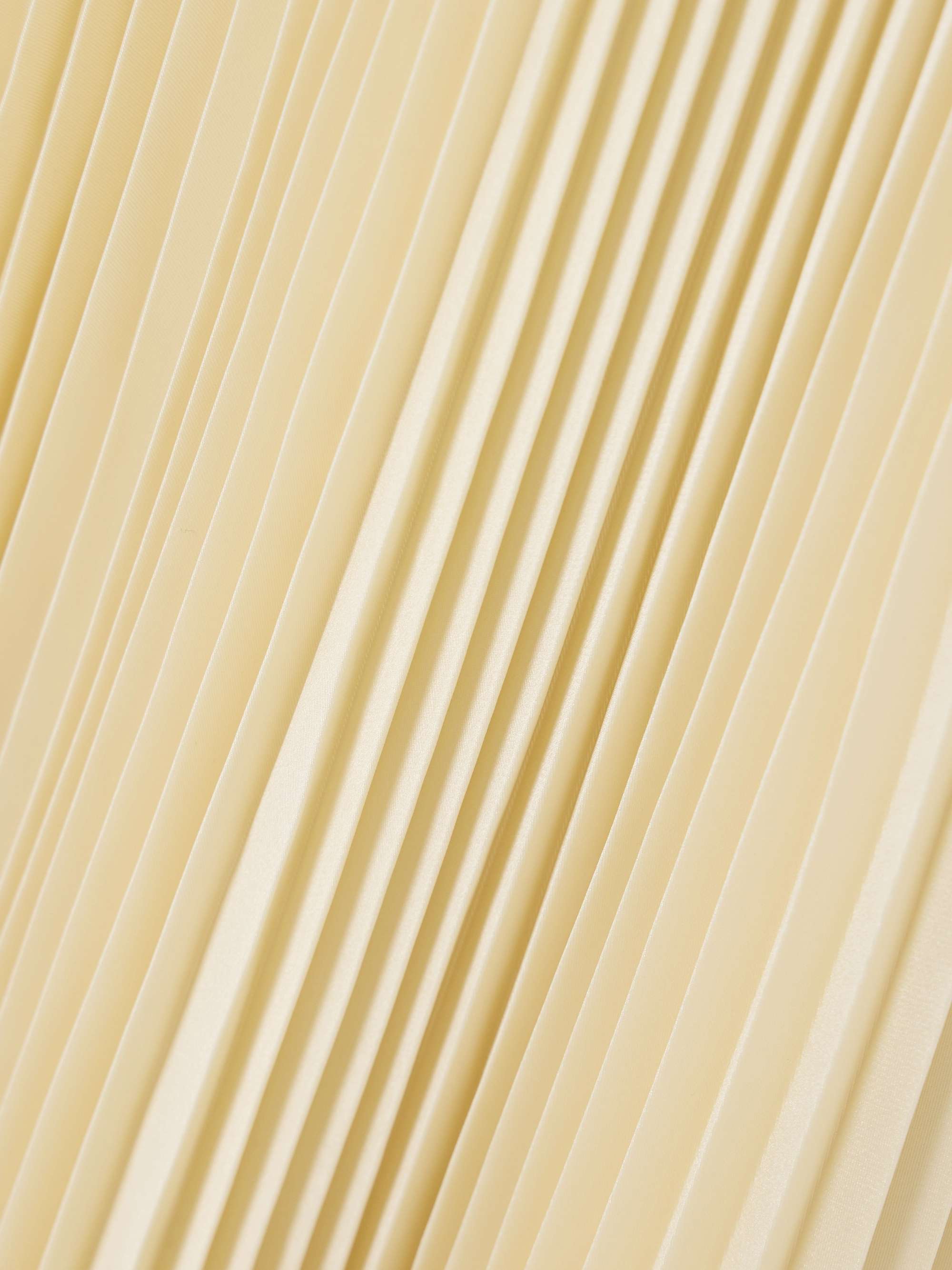 Georgina bouclé and pleated satin-twill midi dress view