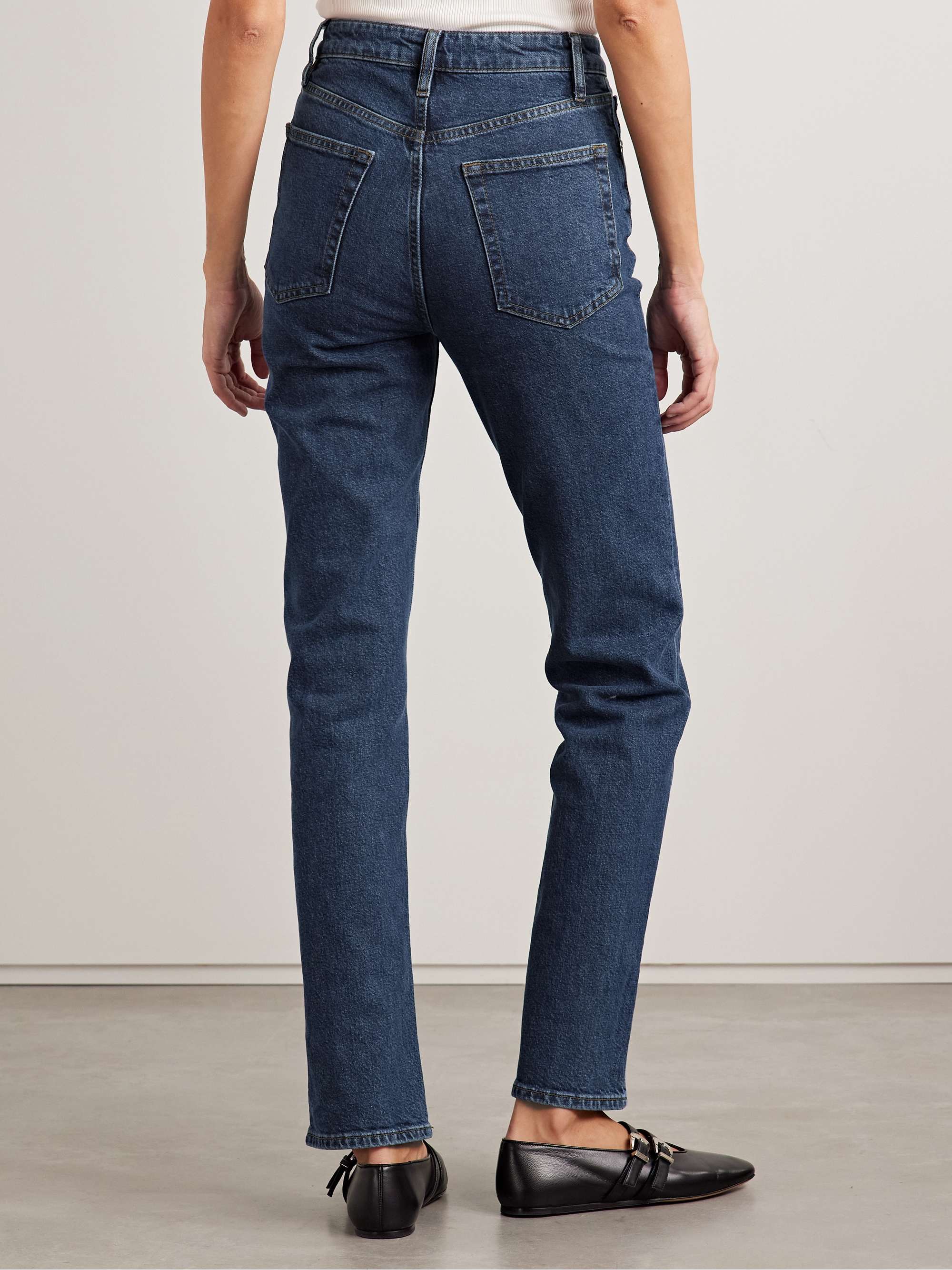 The Ruler high-rise slim-leg jeans view