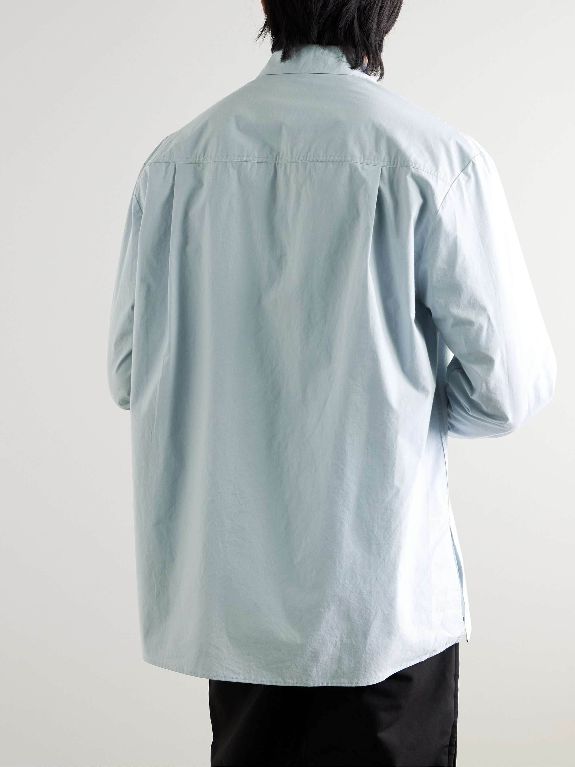 Square Pocket Oversized Cotton Shirt view