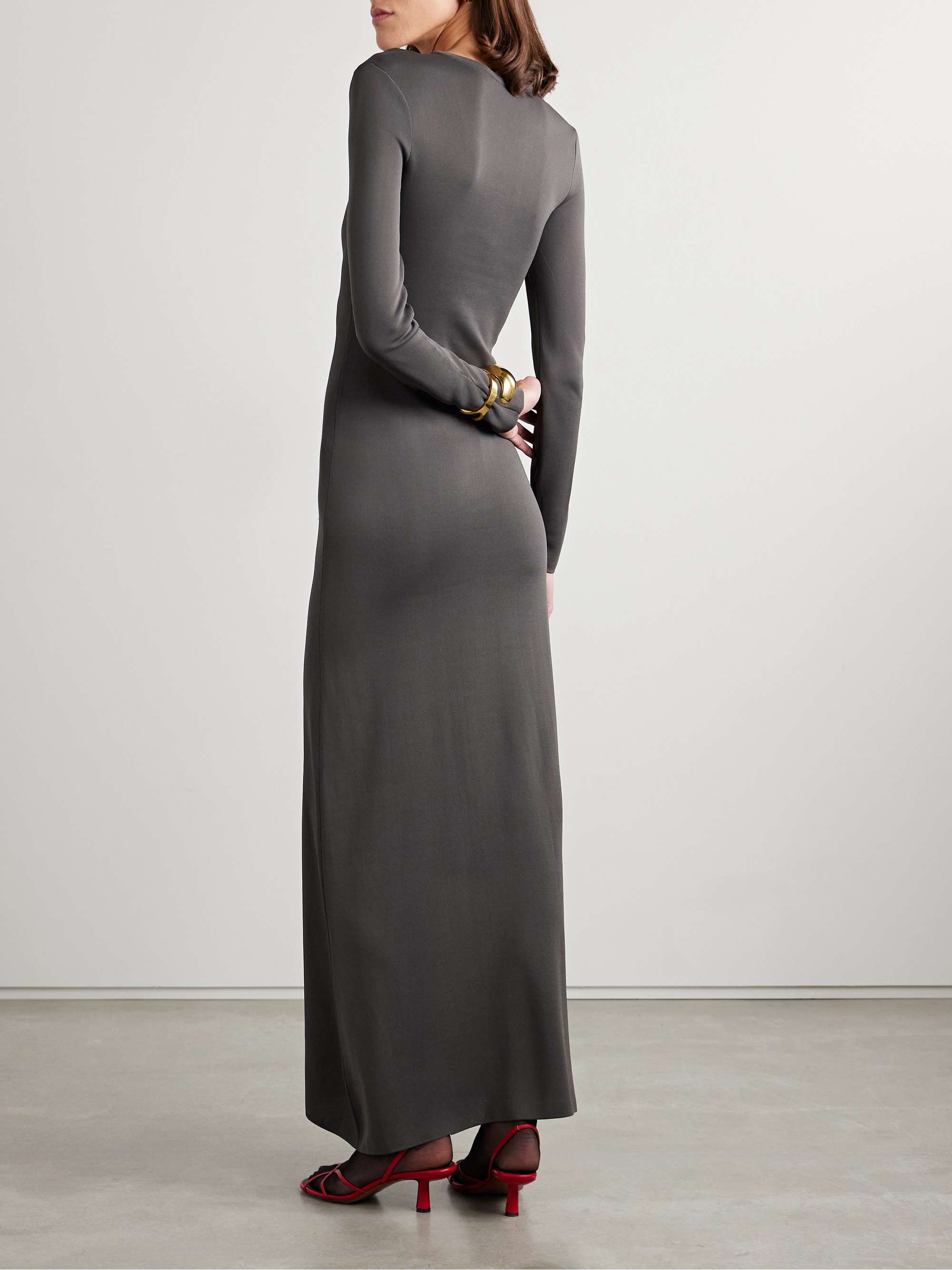 Scudder stretch-jersey maxi dress view