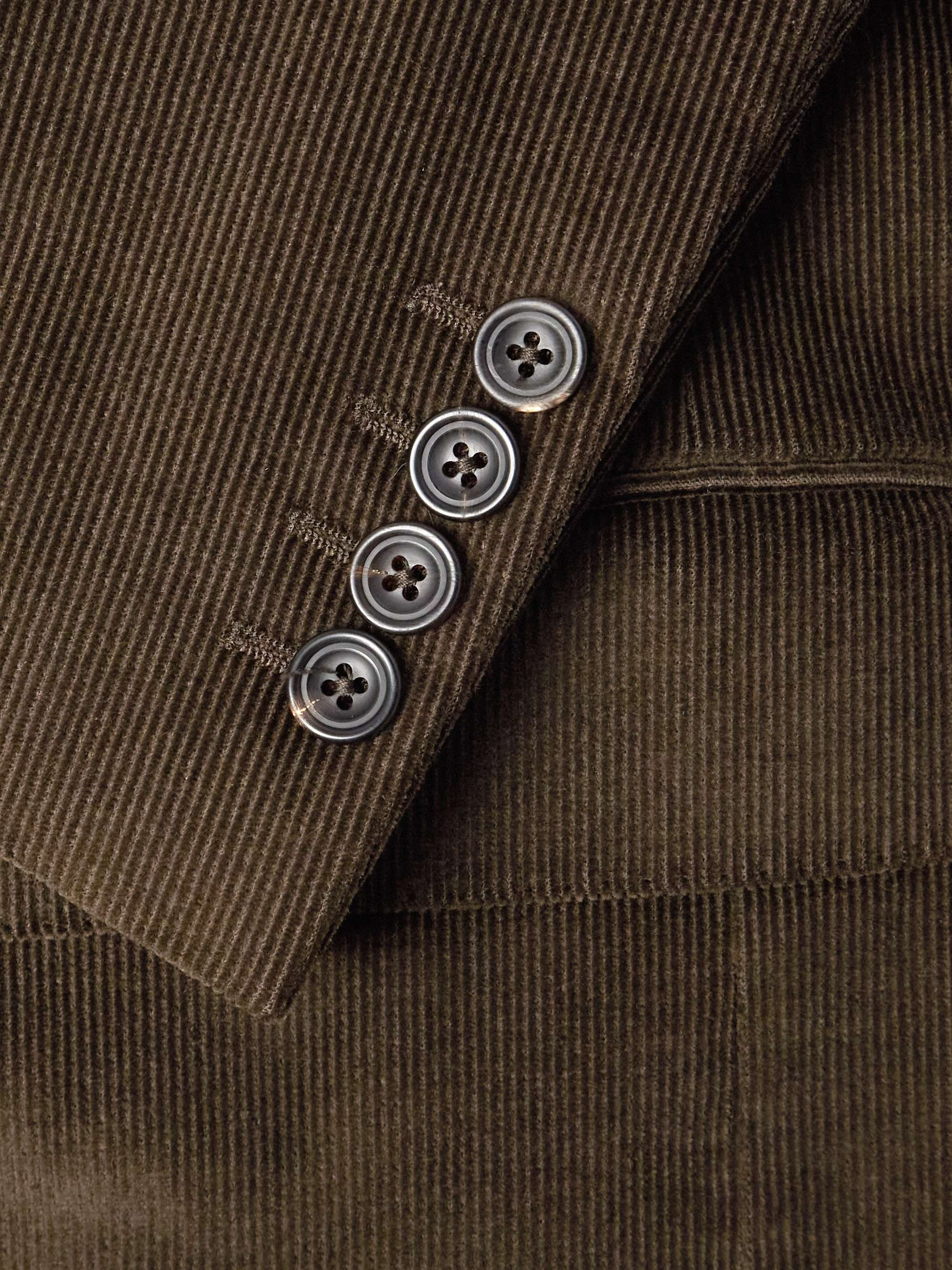 Slim-Fit Cotton-Blend Corduroy Blazer view