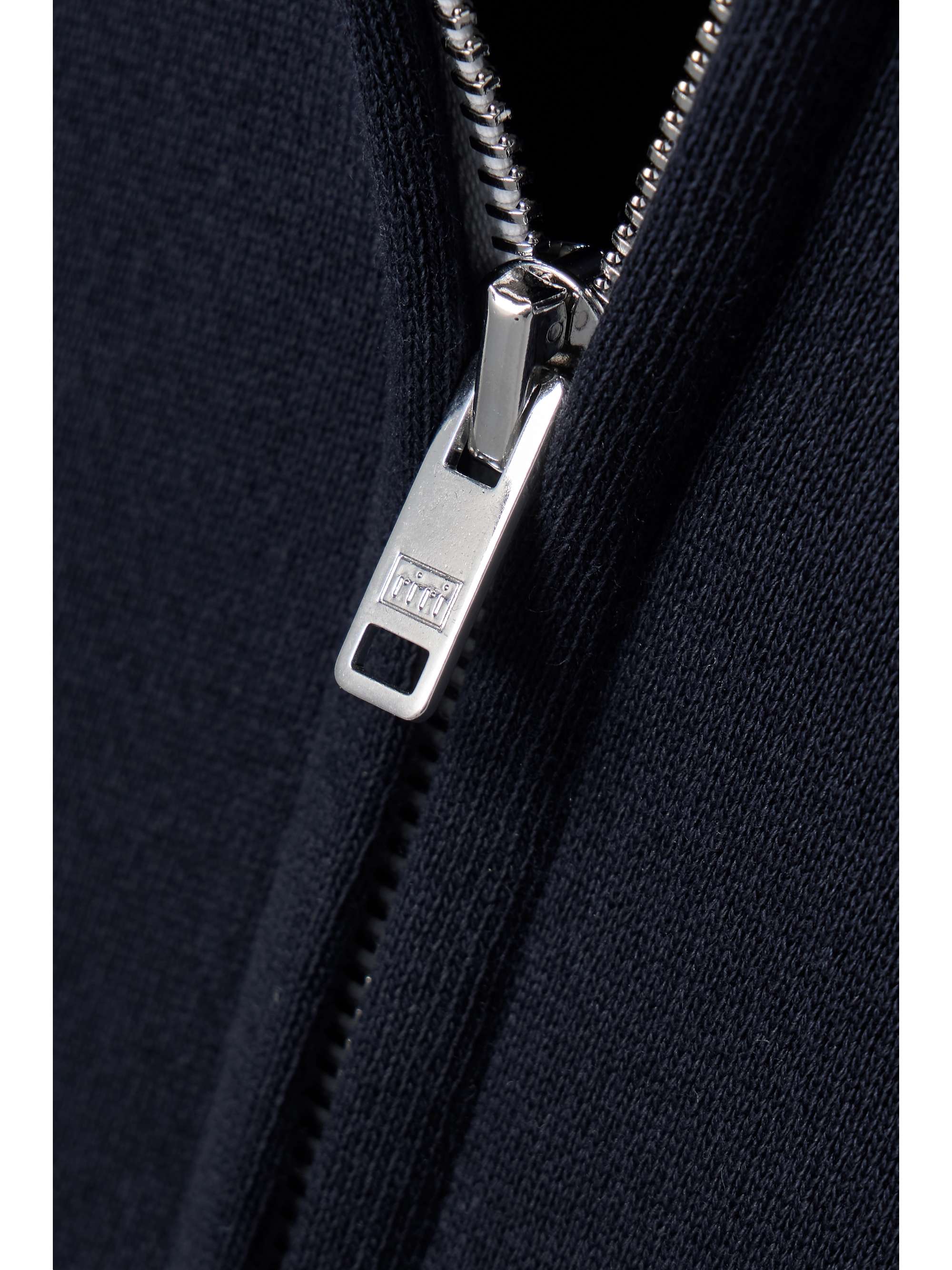 Zendaya cropped cotton-jersey zip-up hoodie view