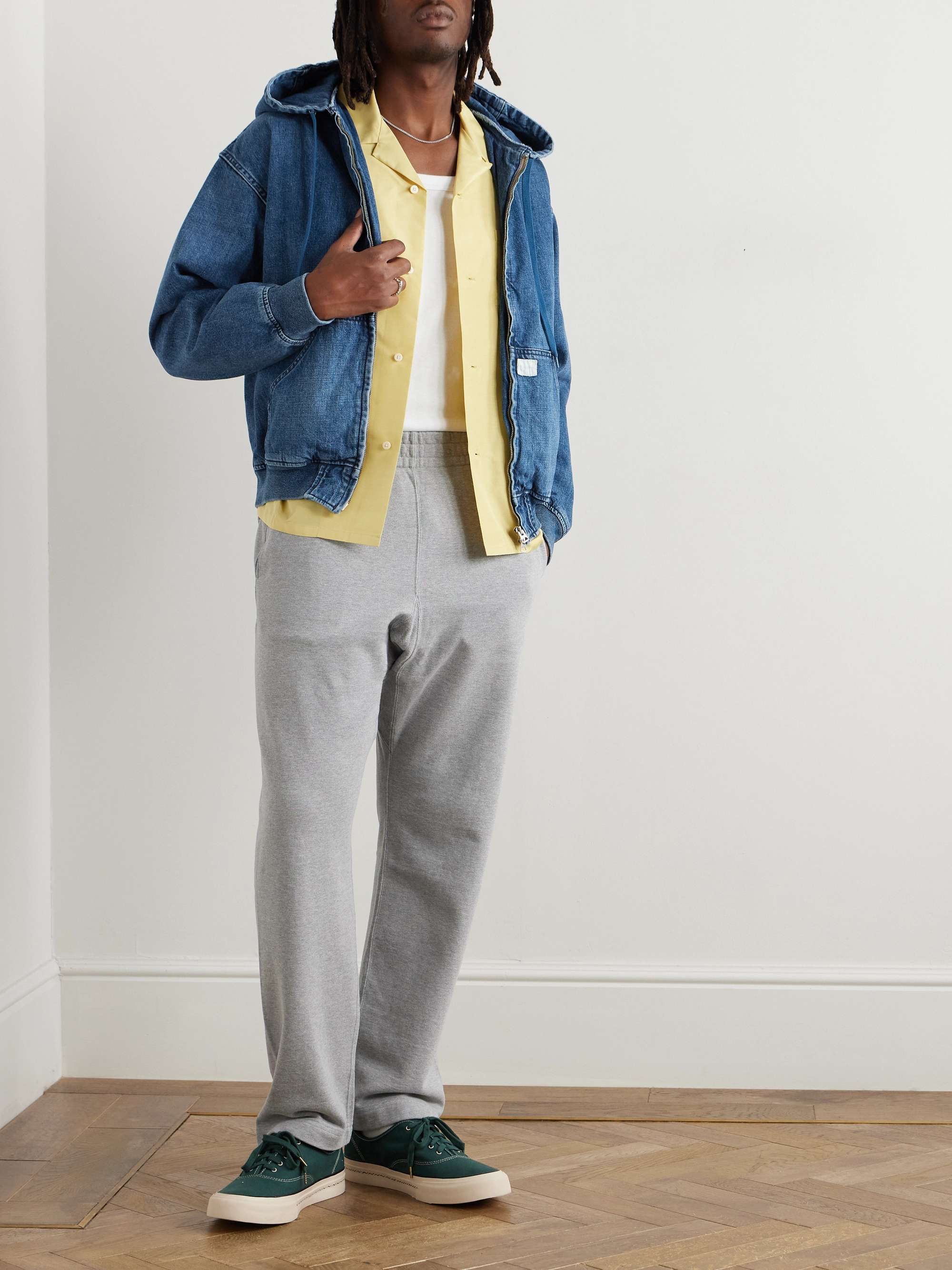Denim Hooded Jacket view