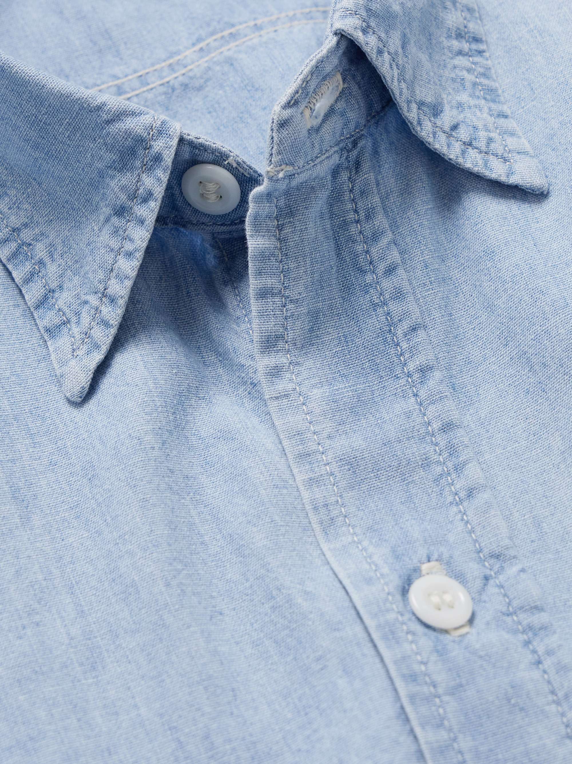 Cotton-Chambray Shirt view