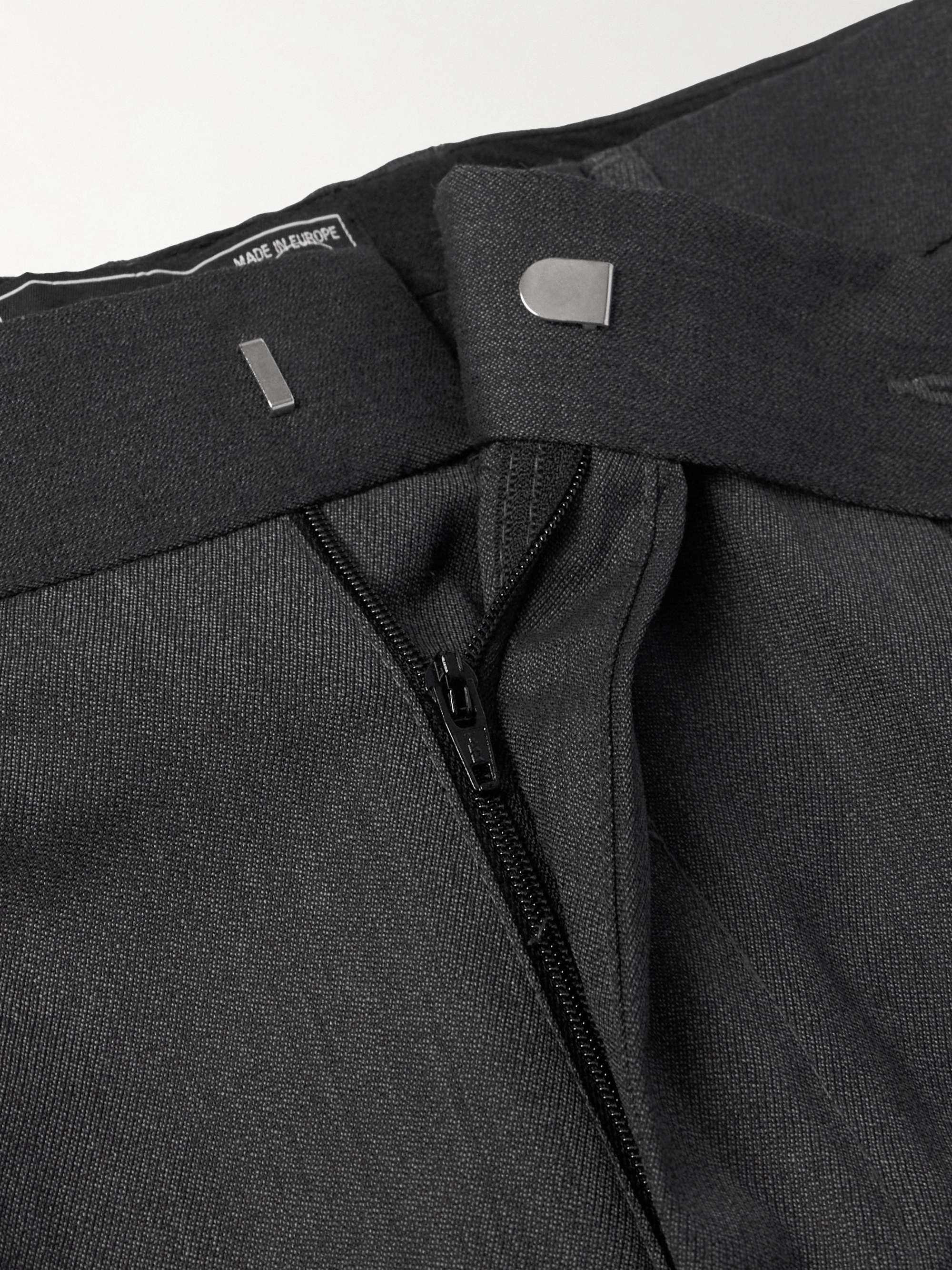 Service Pleated Wool Trousers view