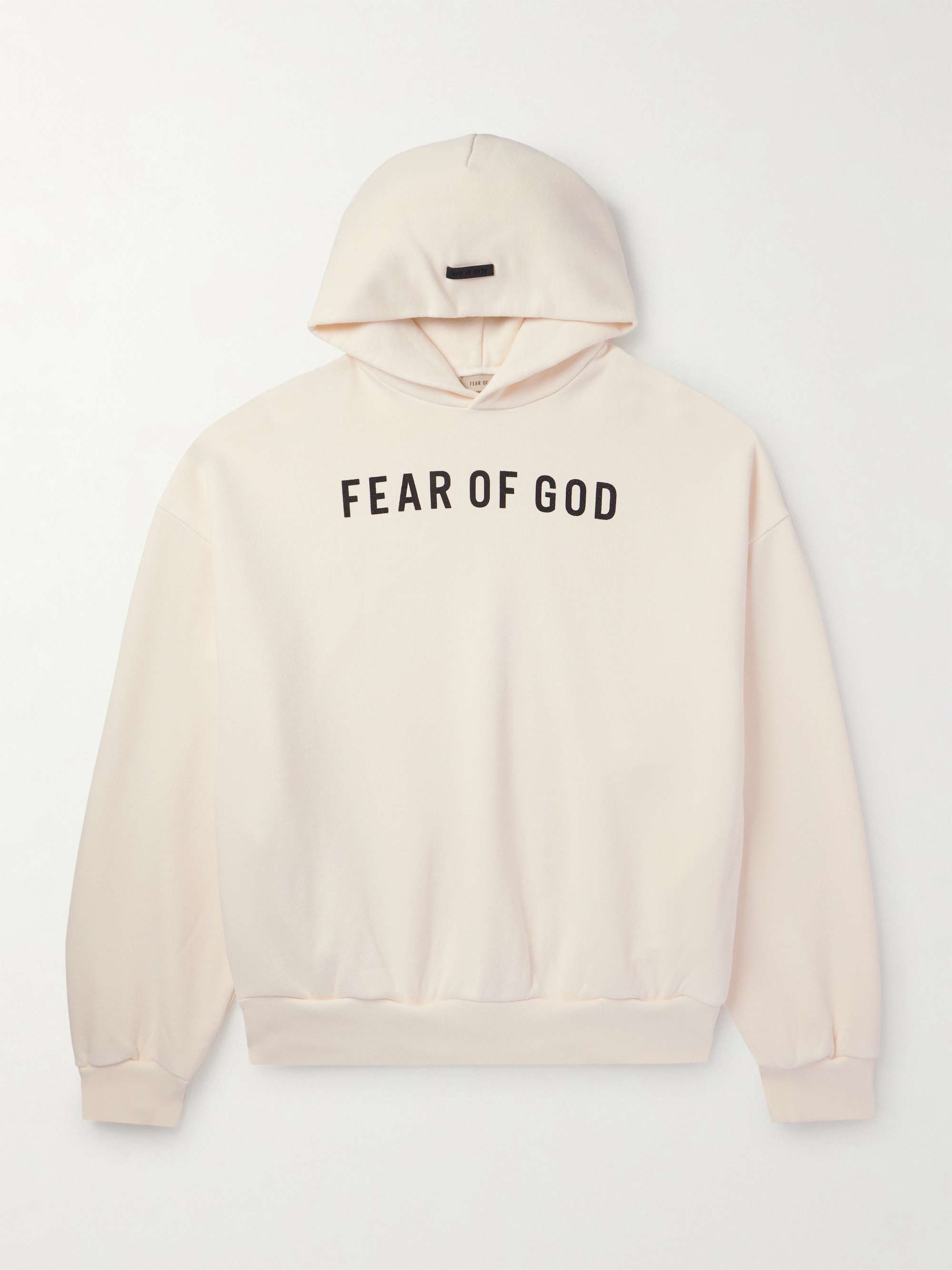 Printed Cotton-Jersey Hoodie view