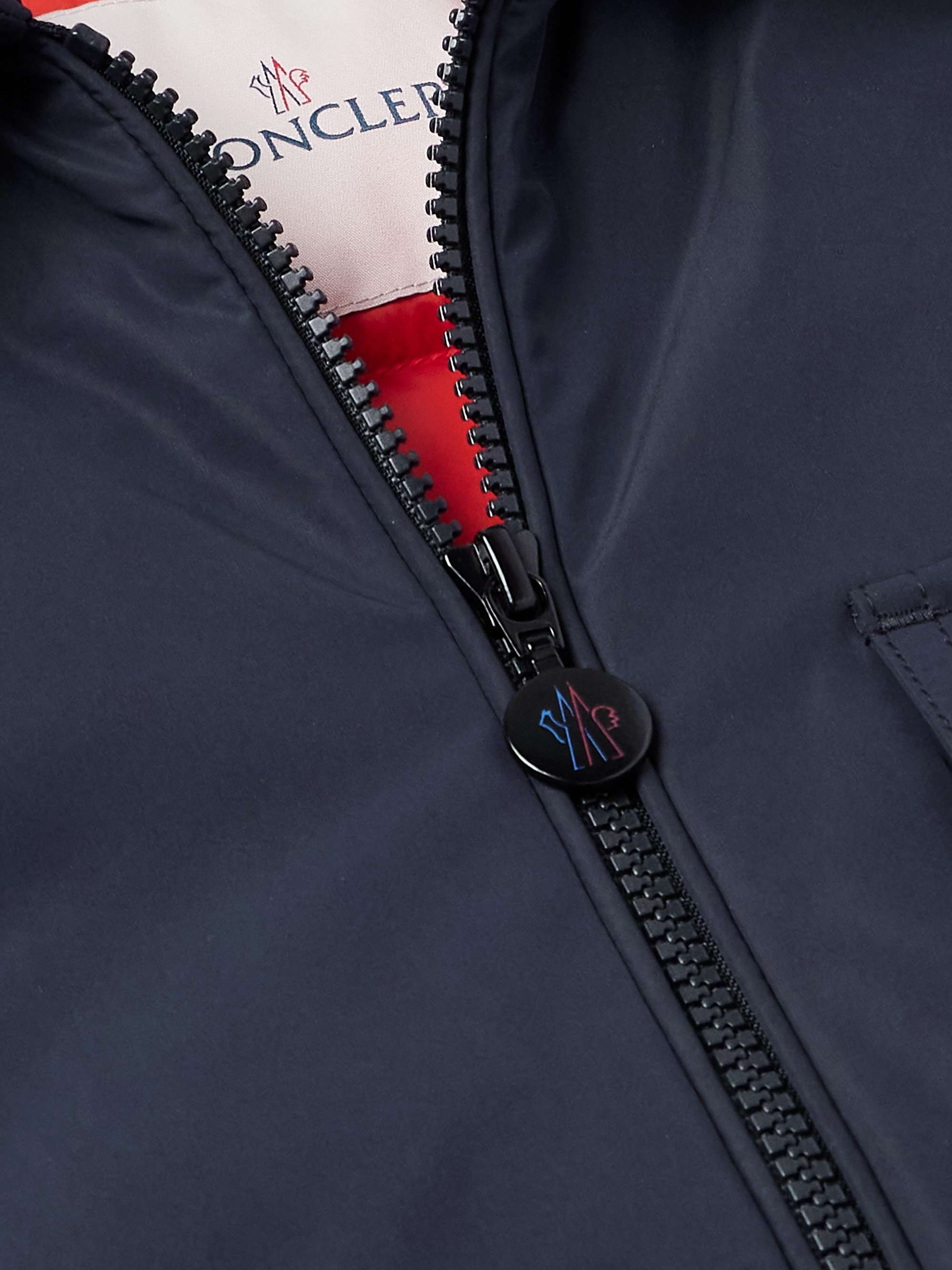 Vigeon Logo-Appliquéd Shell Down Shirt Jacket view