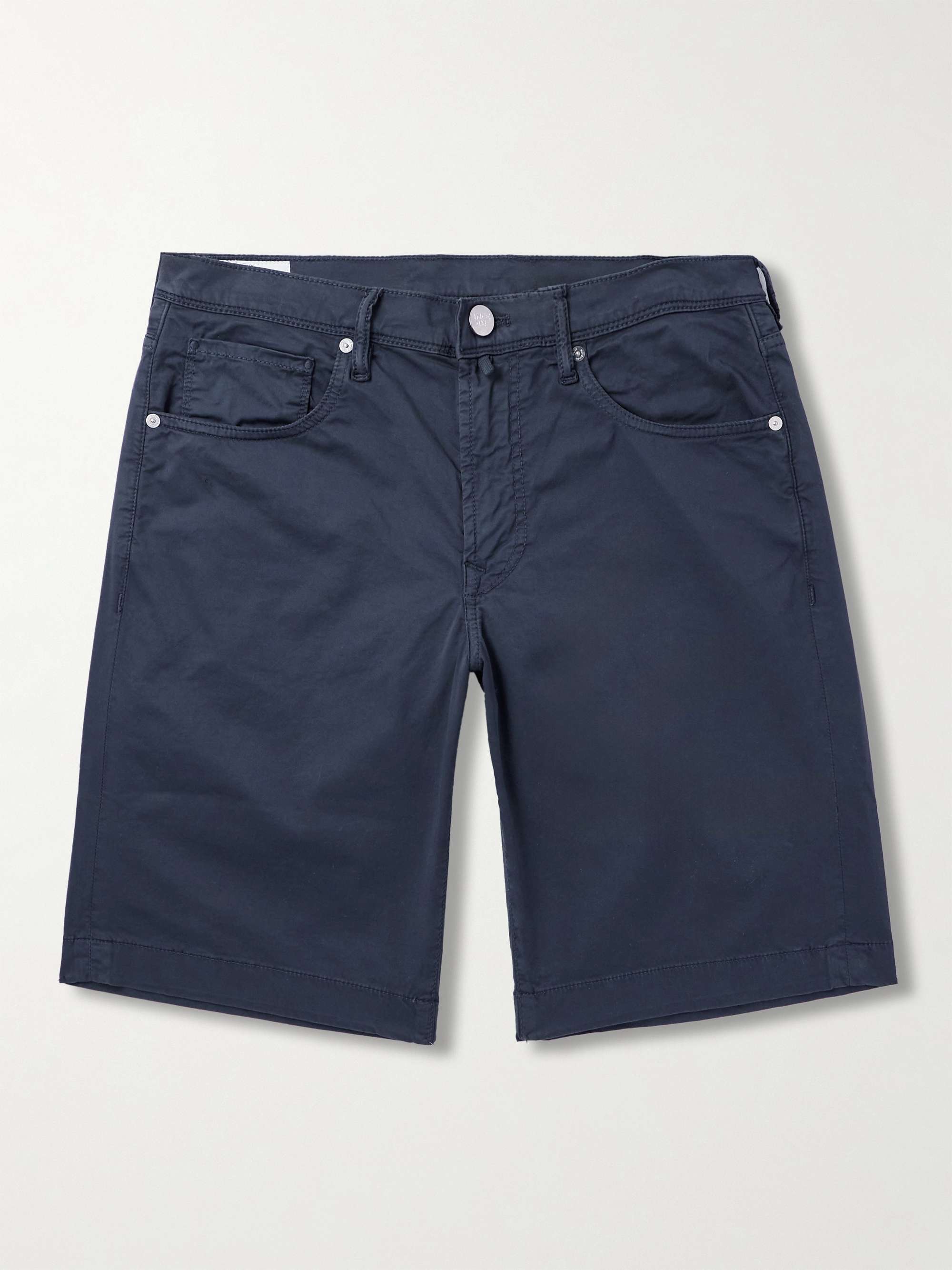 Division Straight-Leg Cotton-Blend Shorts view