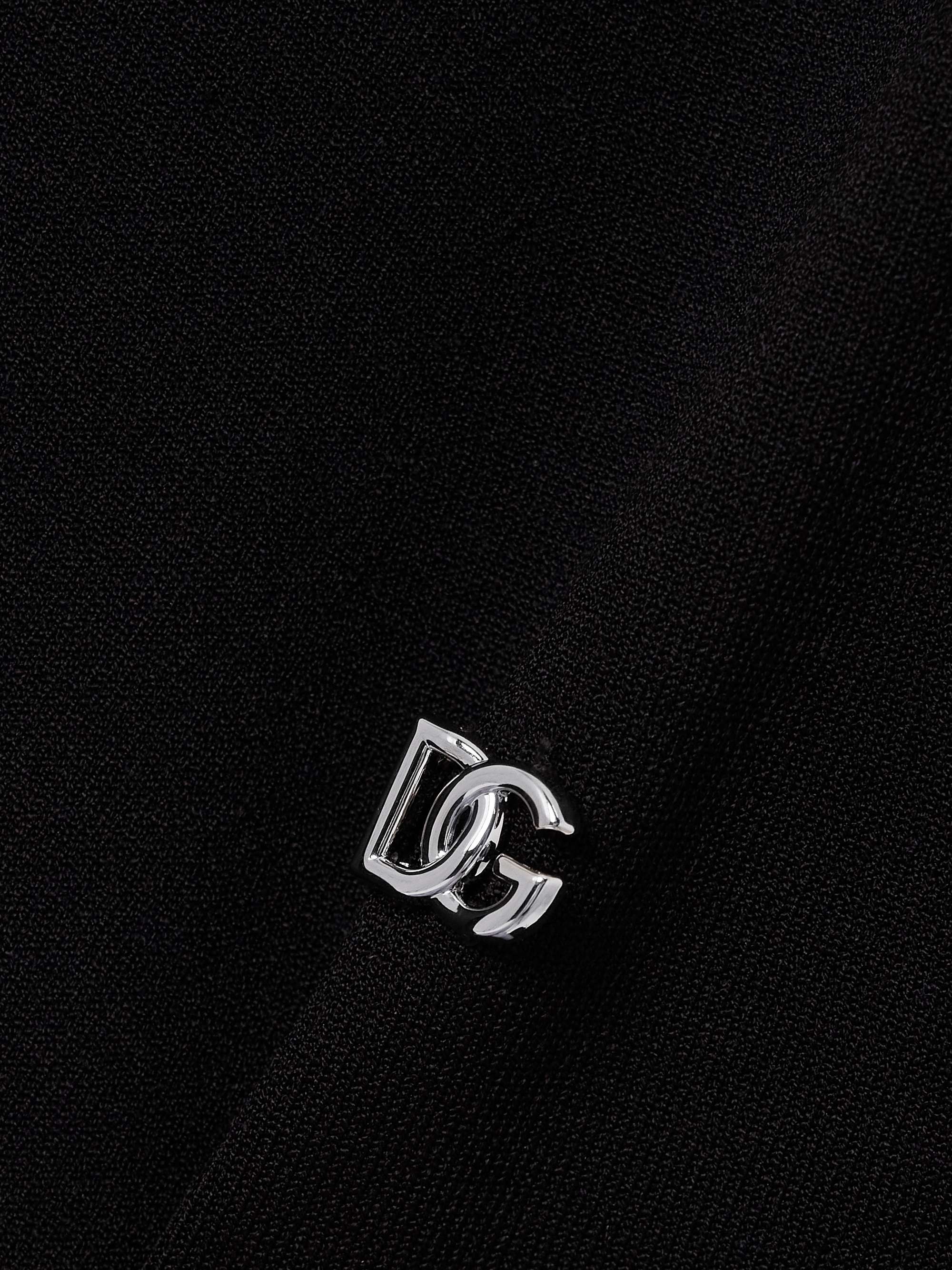 Appliquéd jersey polo shirt view