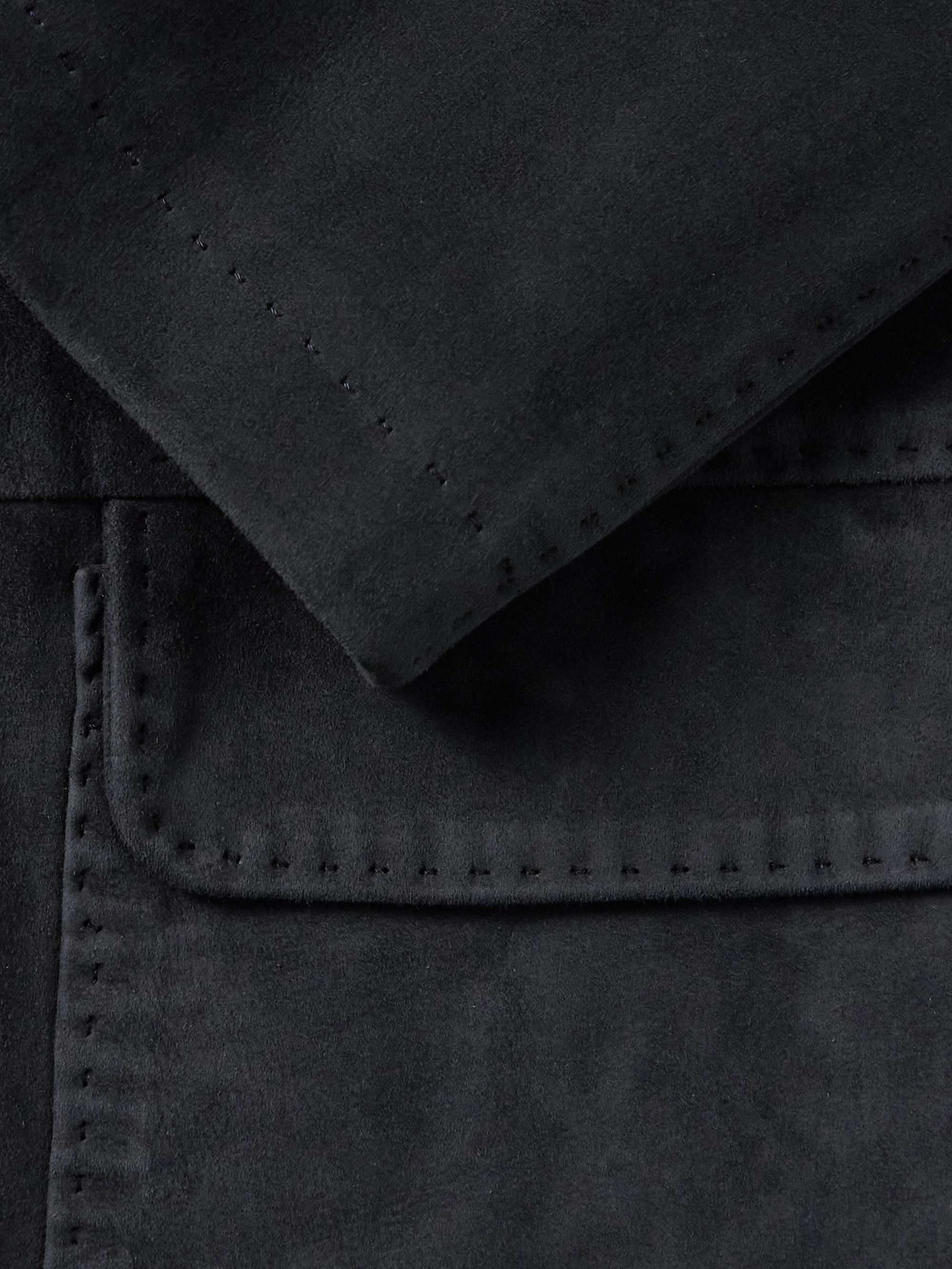 Butcher Unstructured Suede Blazer view
