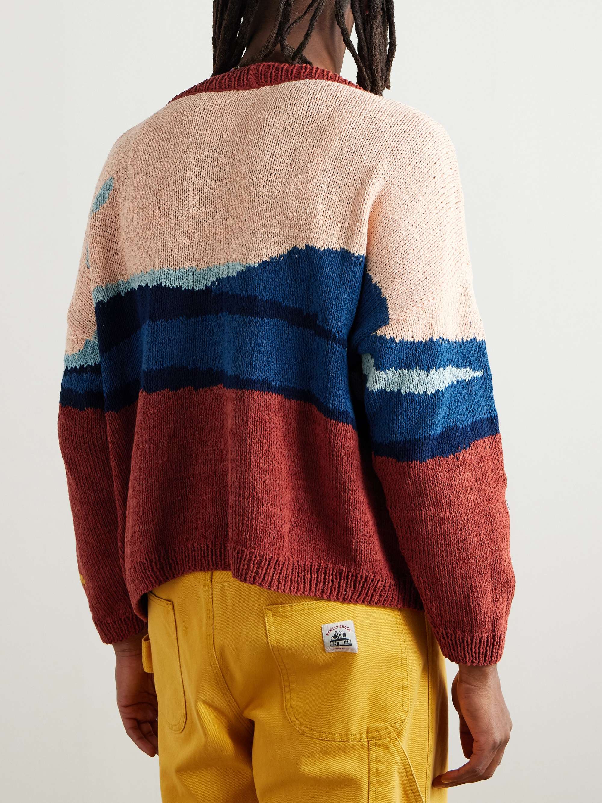 Sunwell Embroidered Organic Cotton Cardigan view