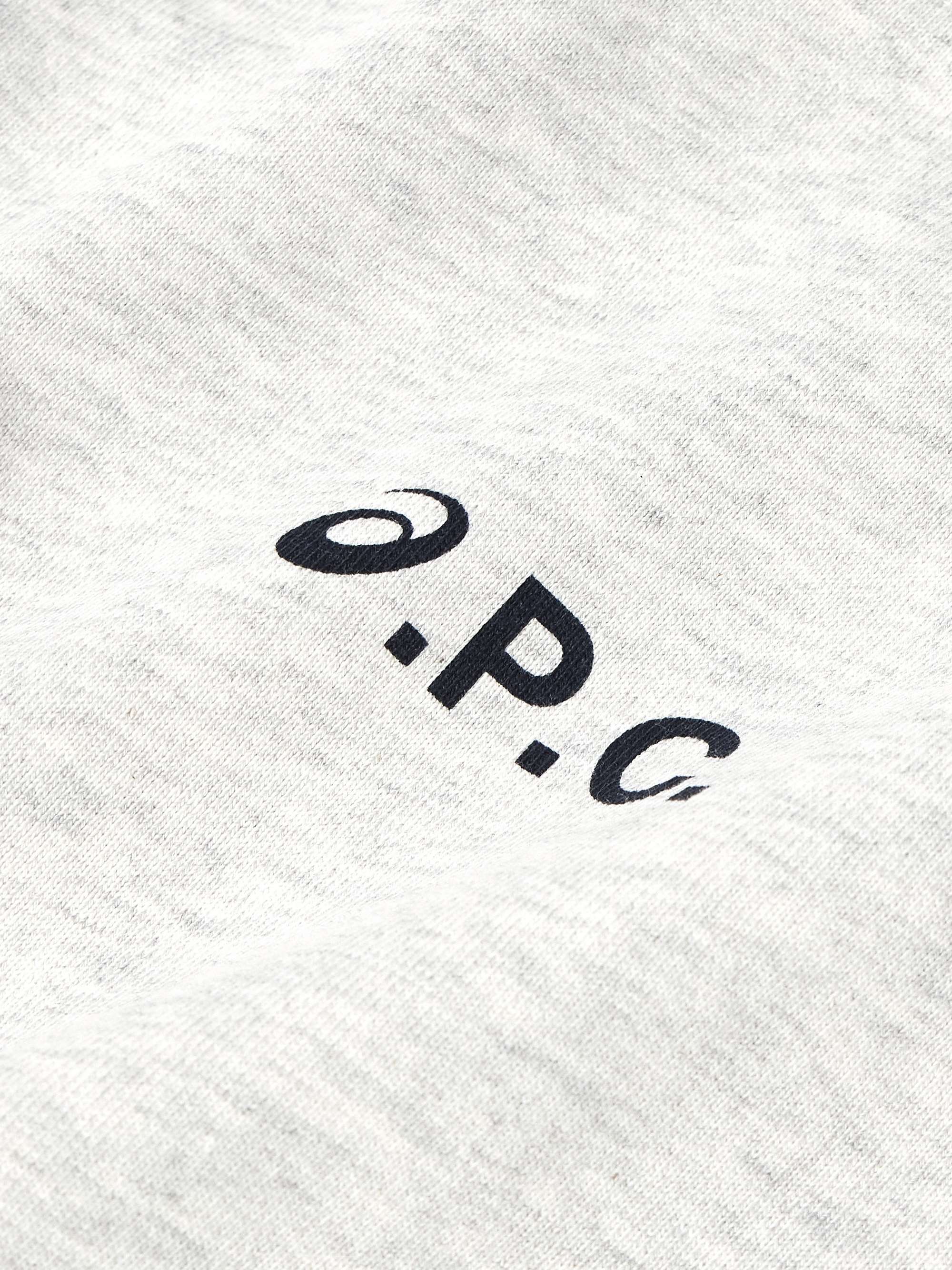 + ASICS Interaction Logo-Print Cotton-Blend Jersey Sweatshirt view