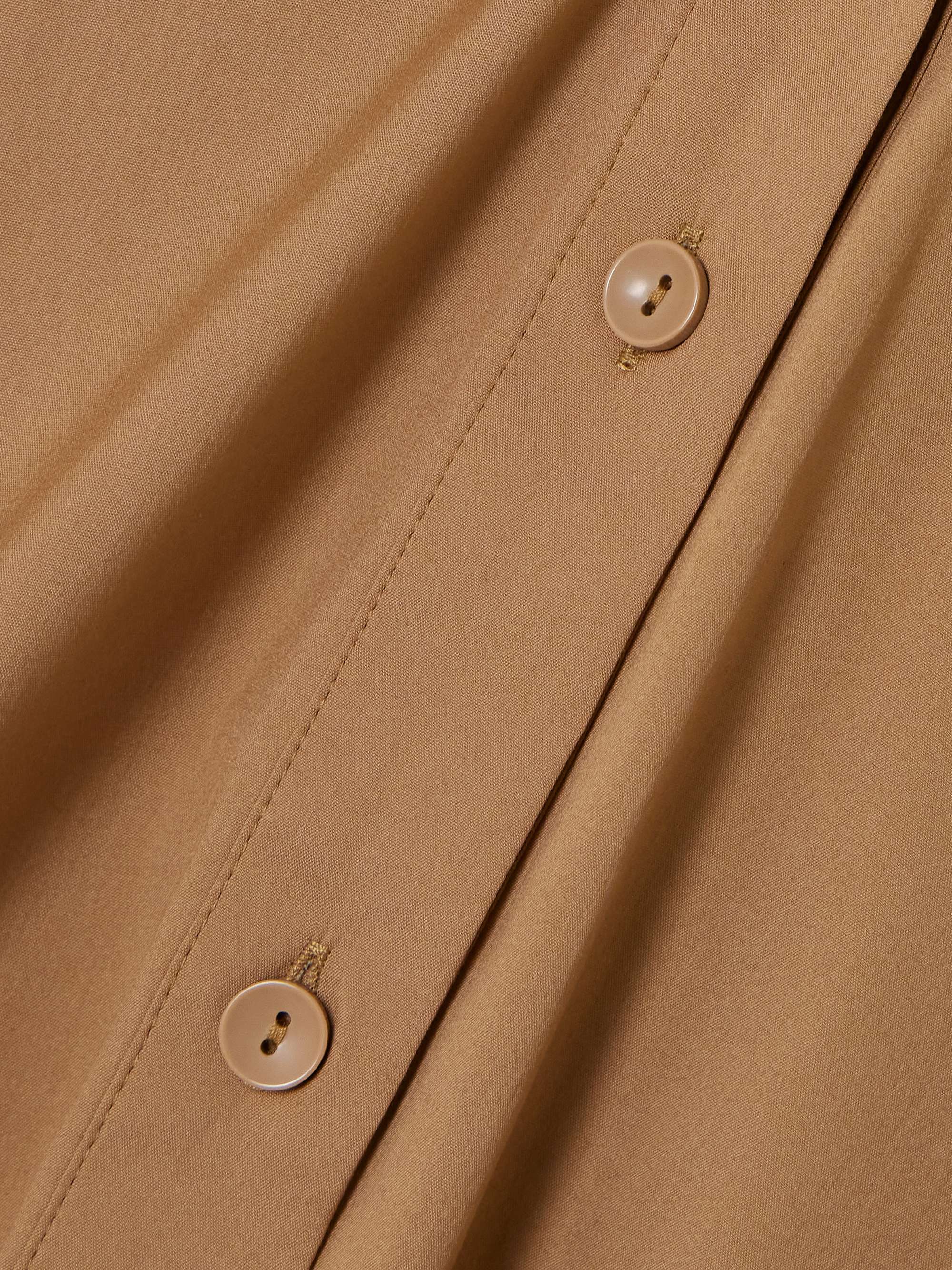 Panda cotton-blend sateen shirt view