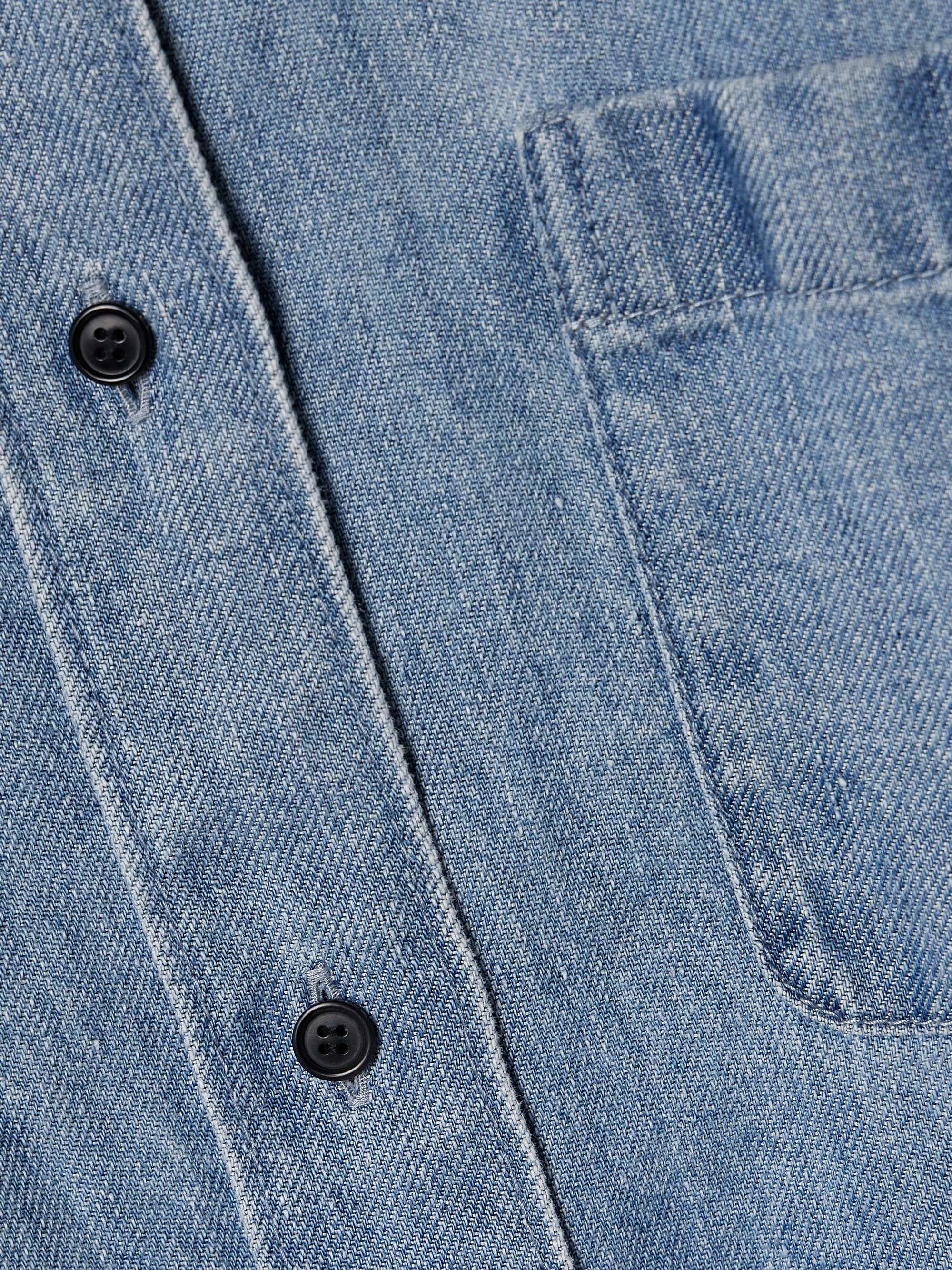 Nesson linen-chambray shirt view