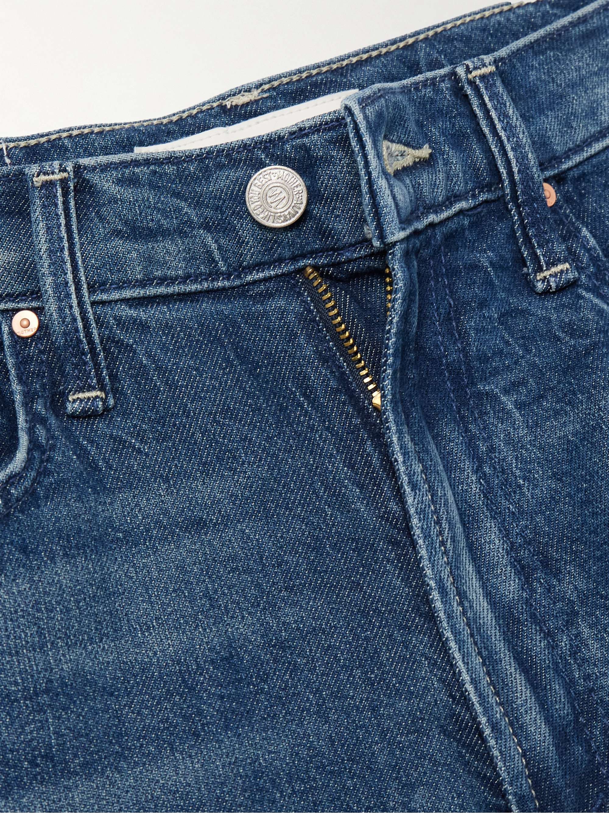 The Rambler Zip high-rise wide-leg jeans view