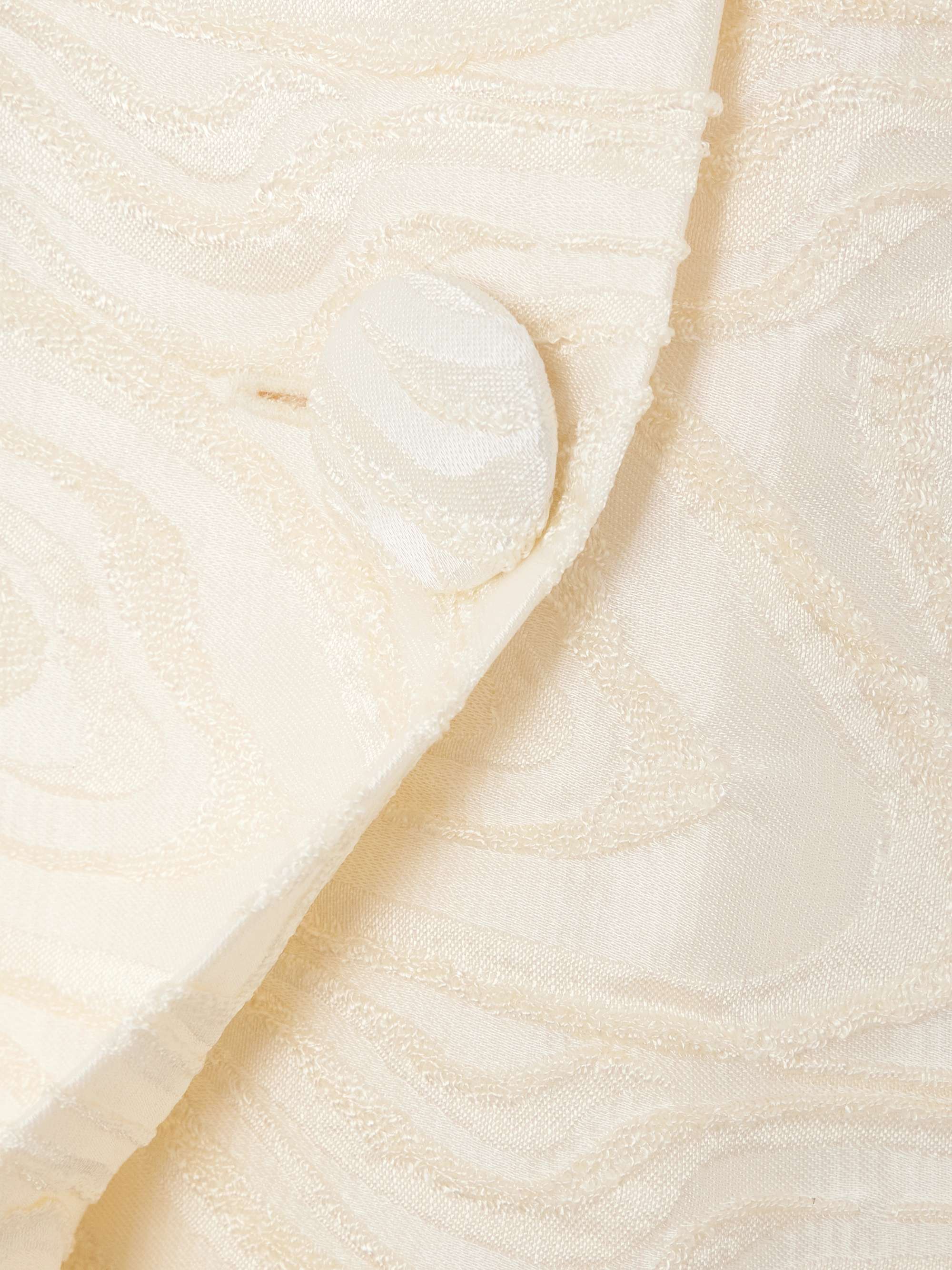 Lucio fil coupé mini skirt view