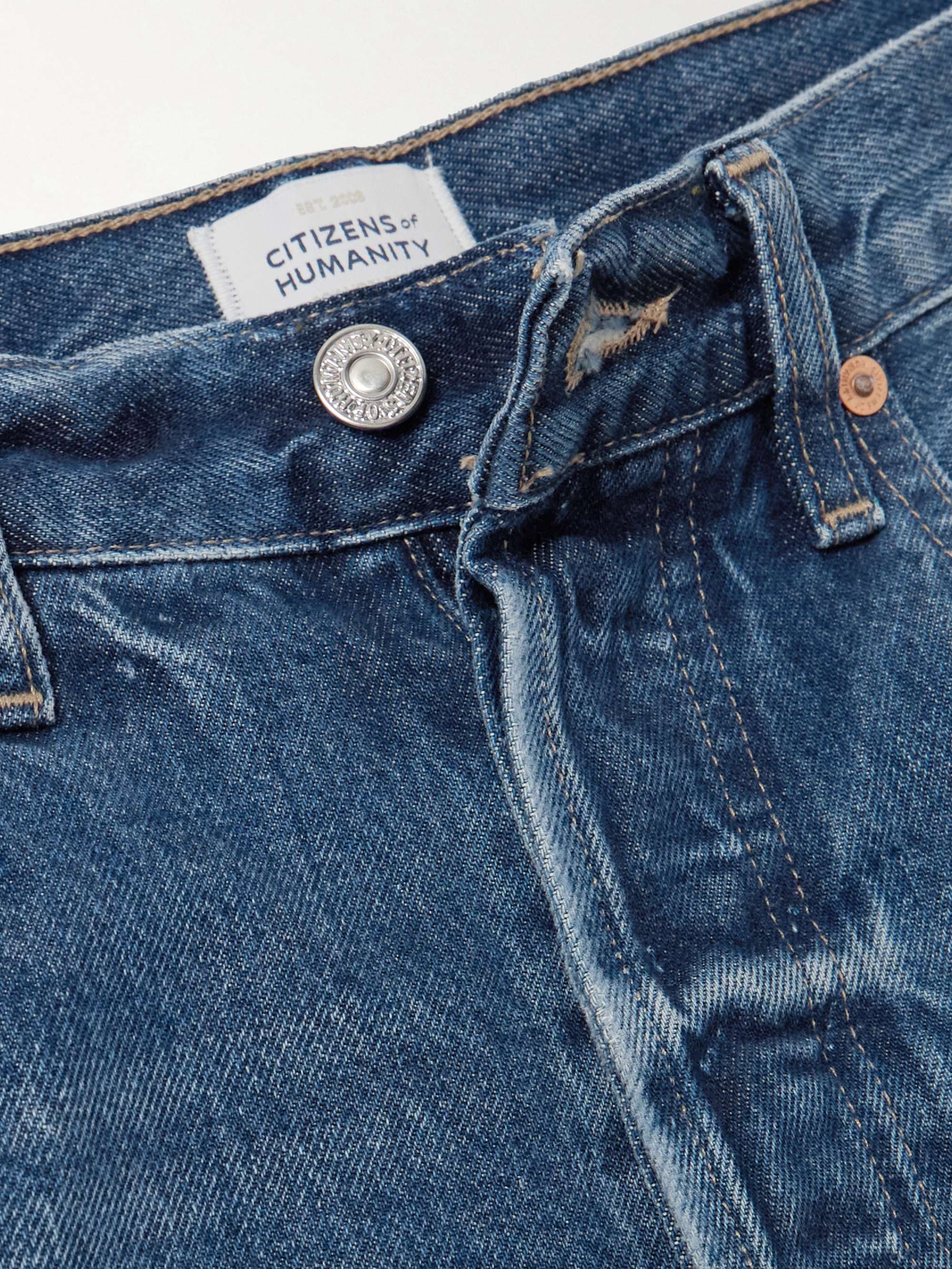 Dahlia cropped low-rise boyfriend jeans view