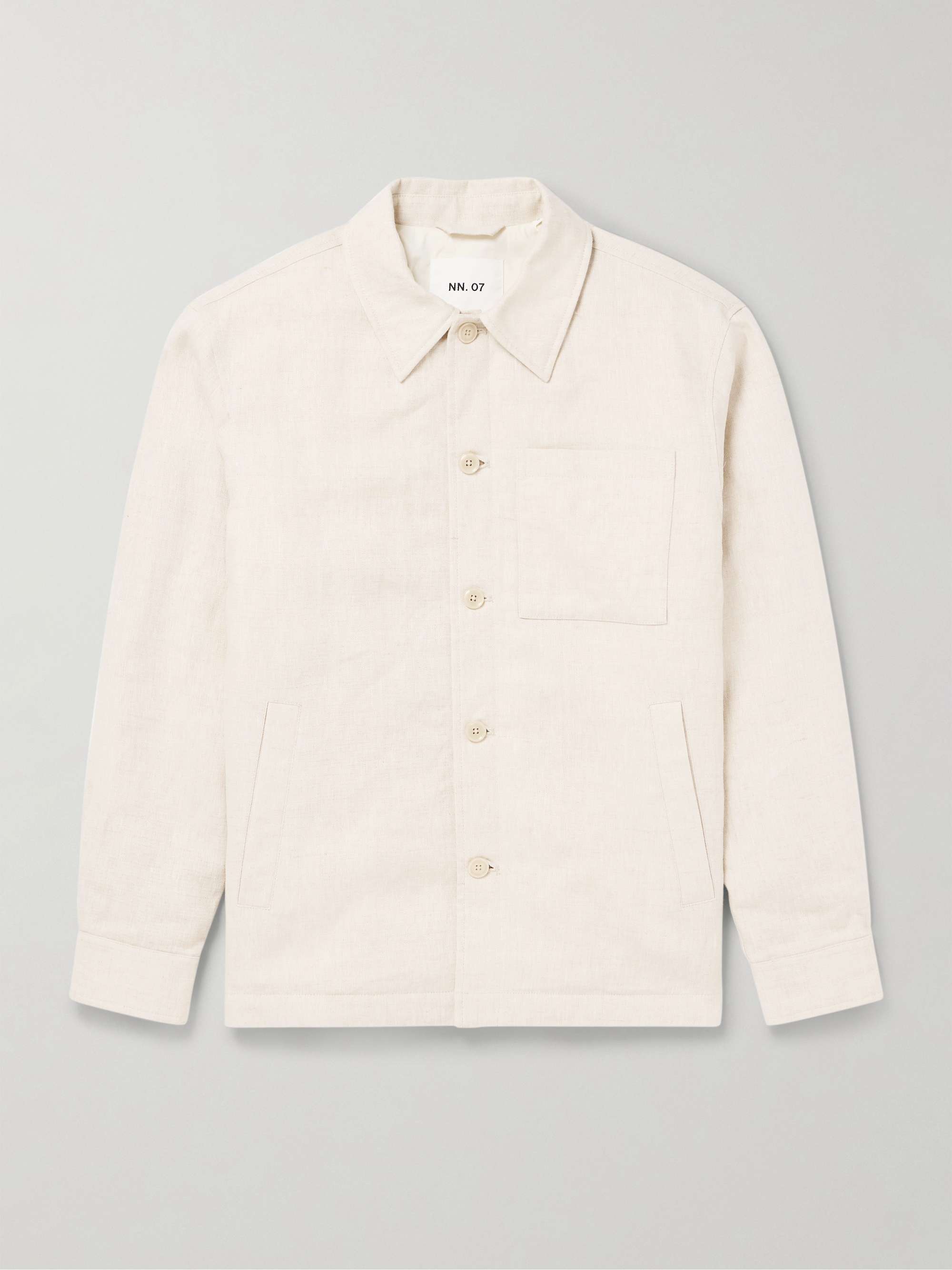 Cafu 1454 Linen Shirt Jacket view