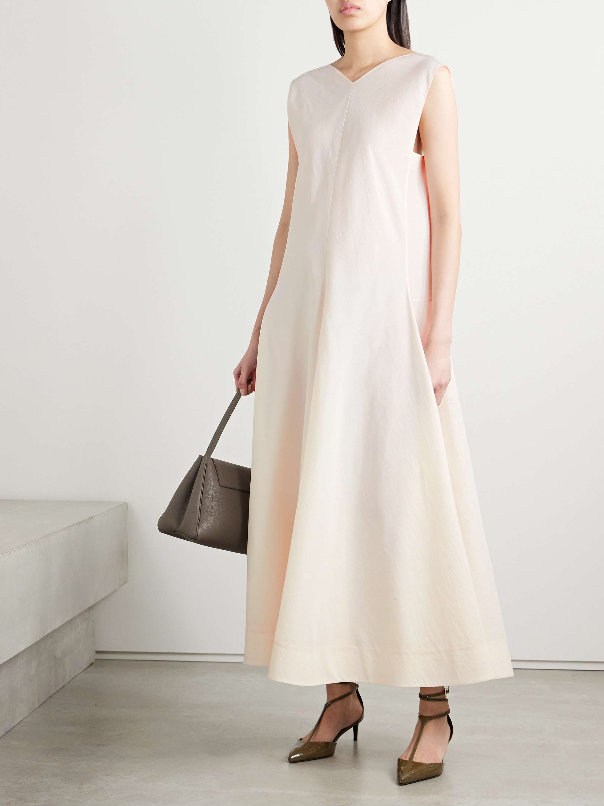 Mellie silk-blend organza midi dress view