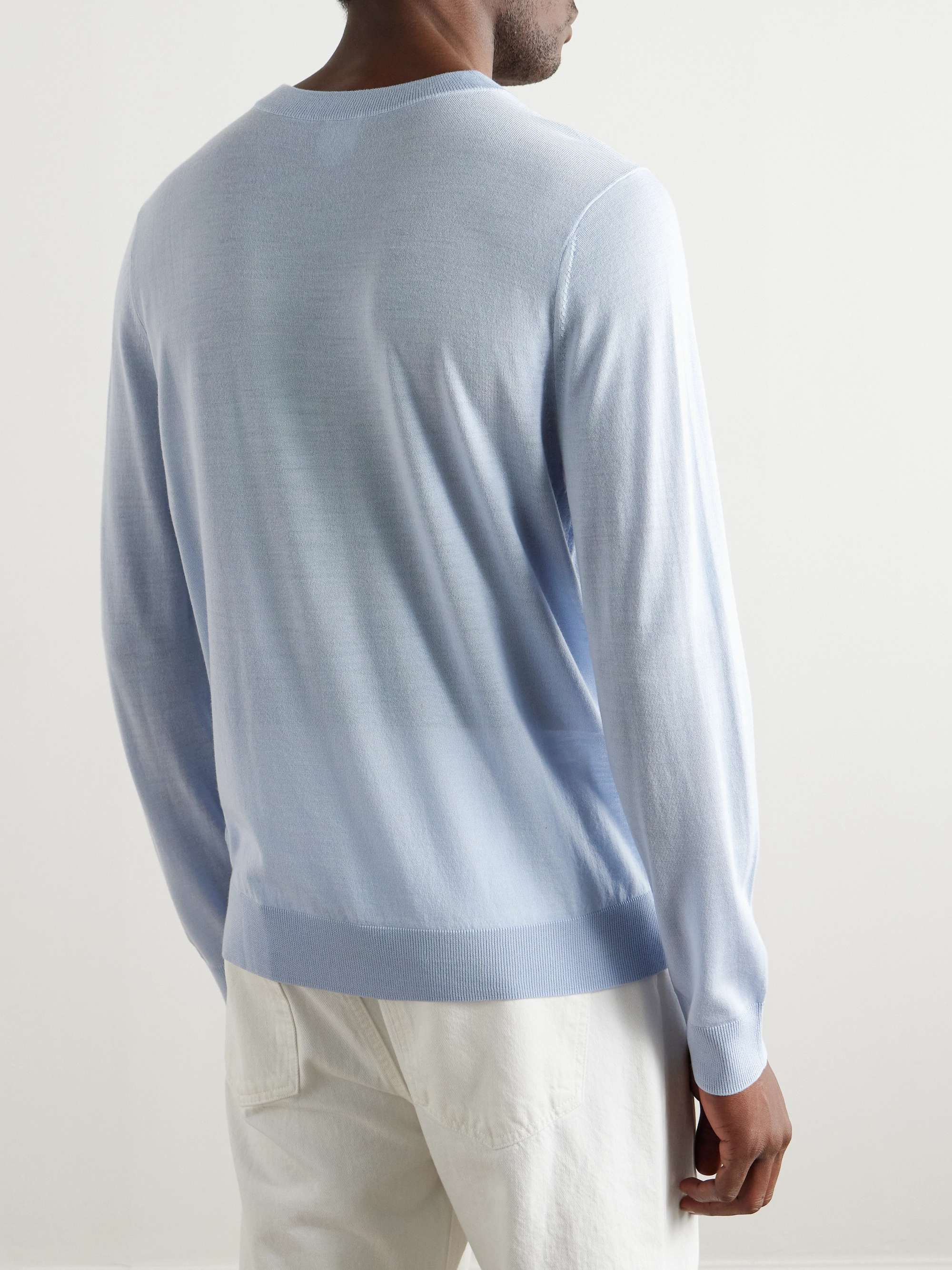 Slim-Fit Merino Wool Sweater view