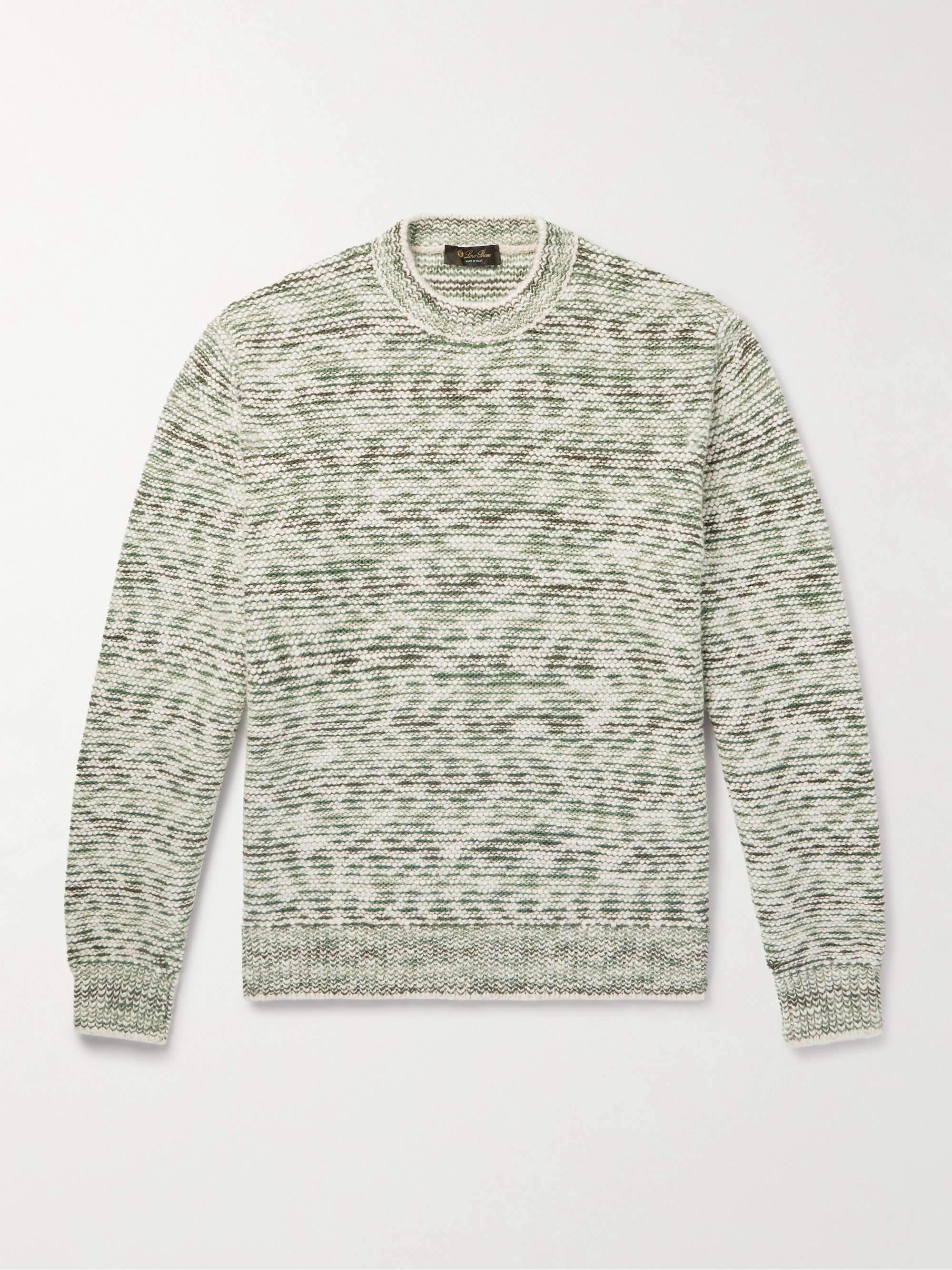 Gnifetti Textured-Knit Cashmere Sweater view