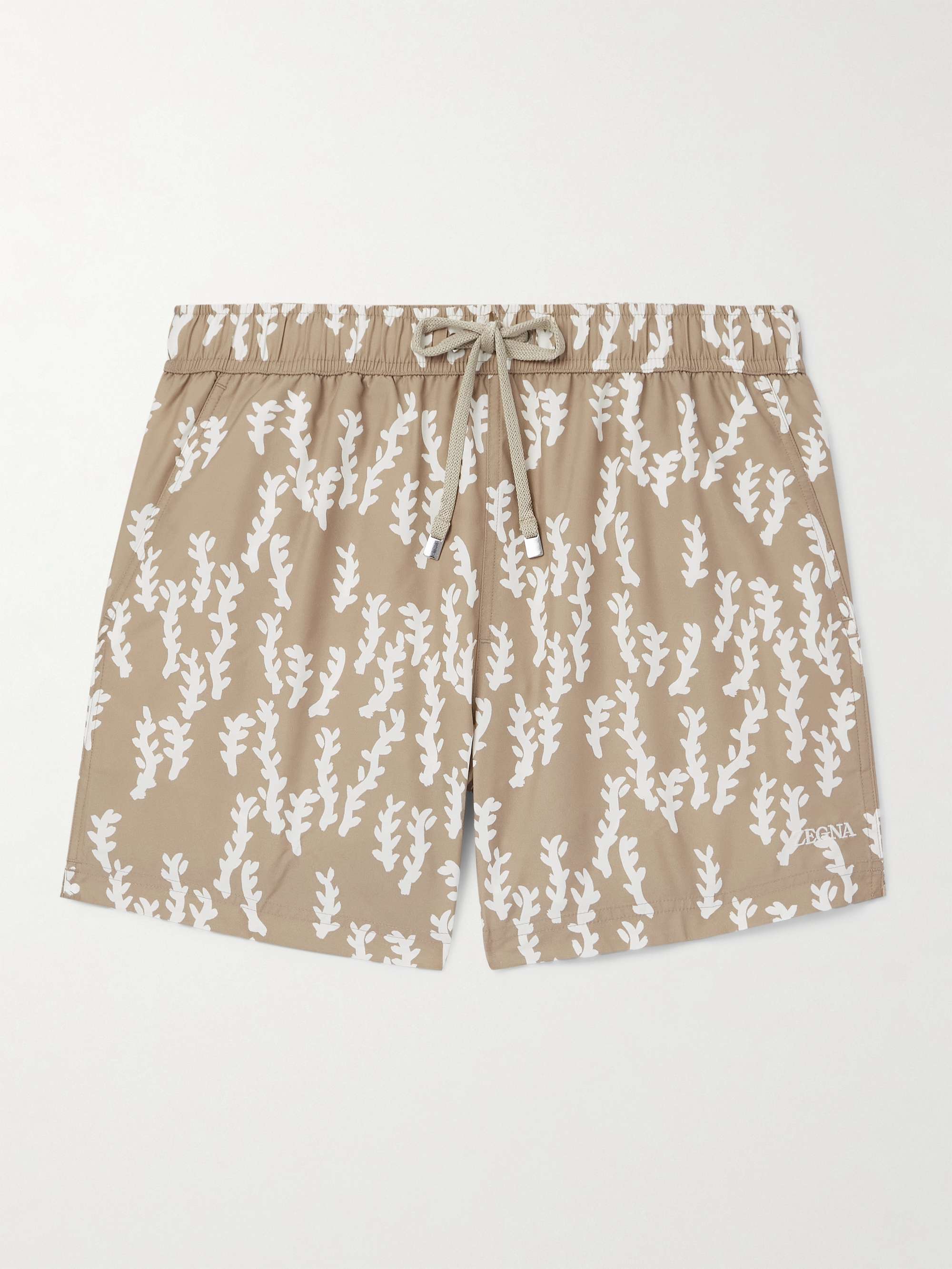 Rametto dell'Oasi Straight-Leg Mid-Length Printed Swim Shorts view