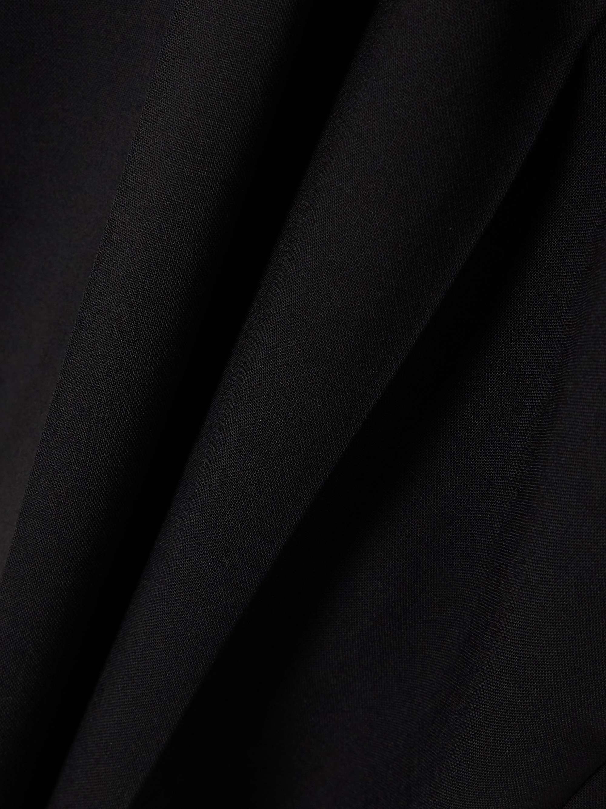 Cropped wool-blend crepe slim-leg pants view