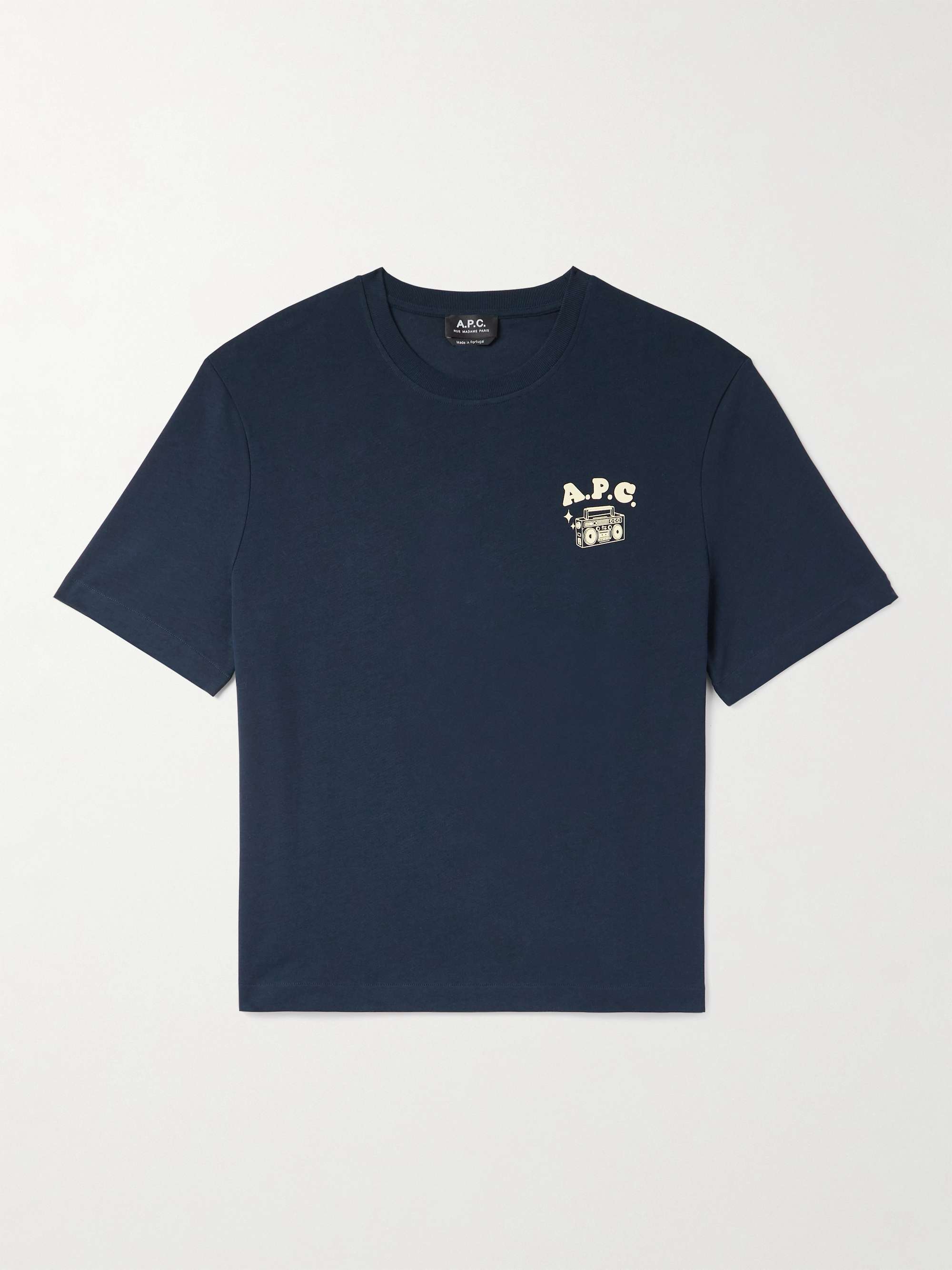 Disco Logo-Print Organic Cotton-Jersey T-Shirt view