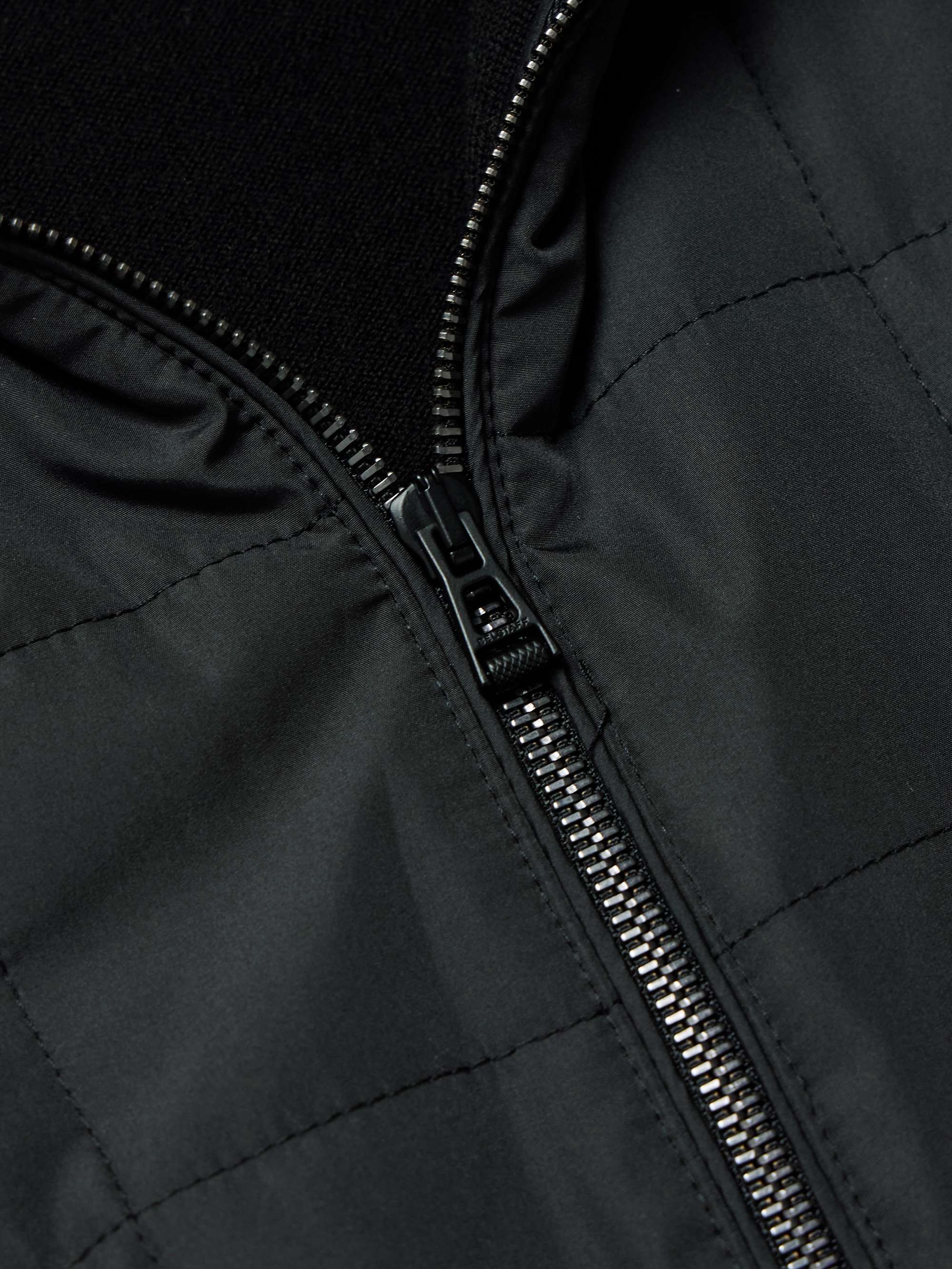 Kelbrook Quilted Wool and Shell Cardigan view
