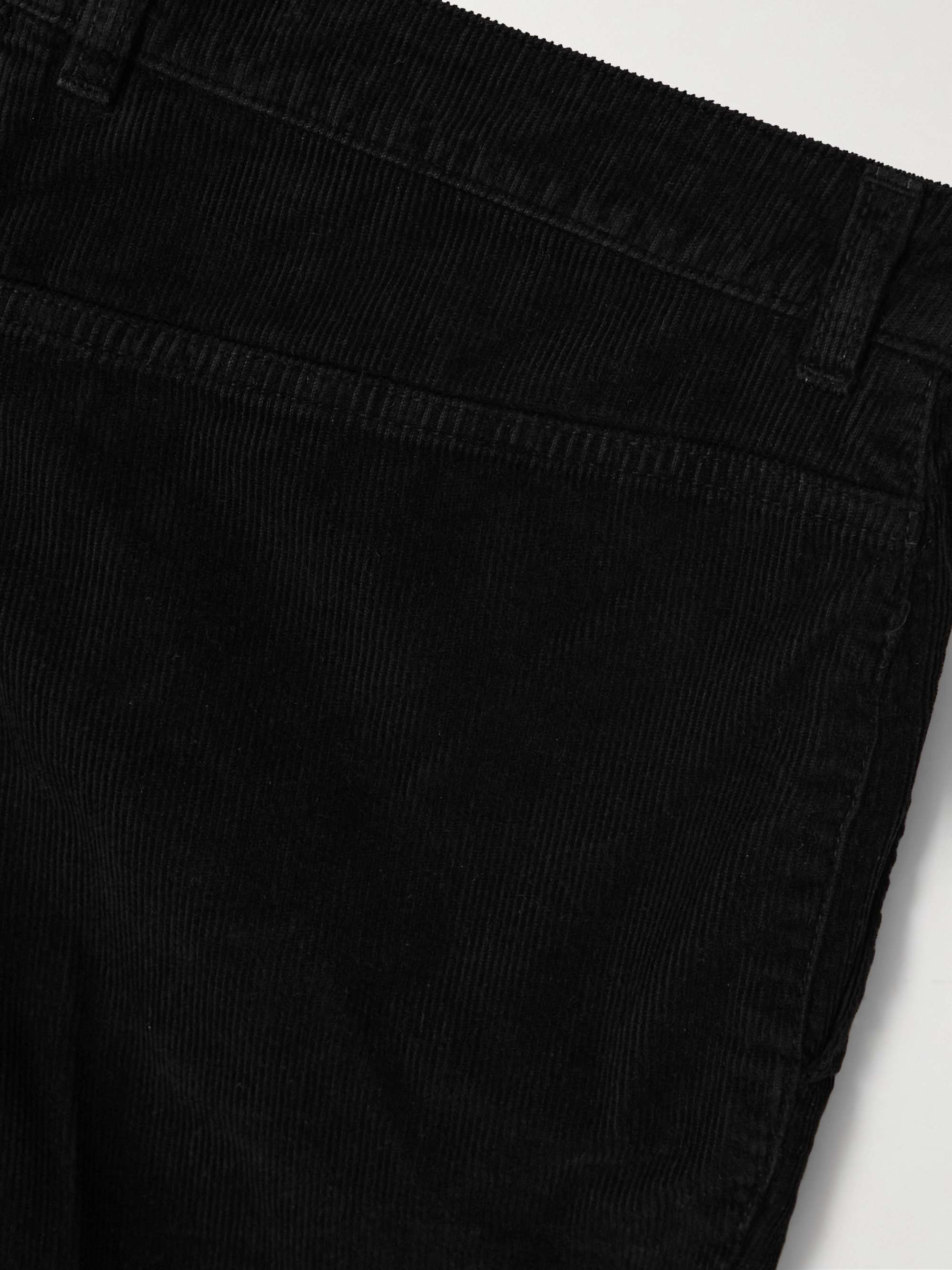 Cotton-corduroy bootcut pants view