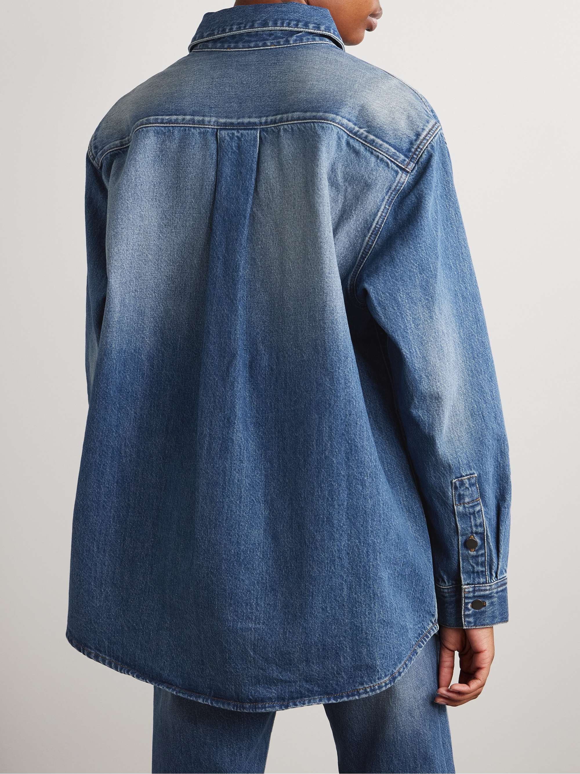 Benet oversized denim jacket view