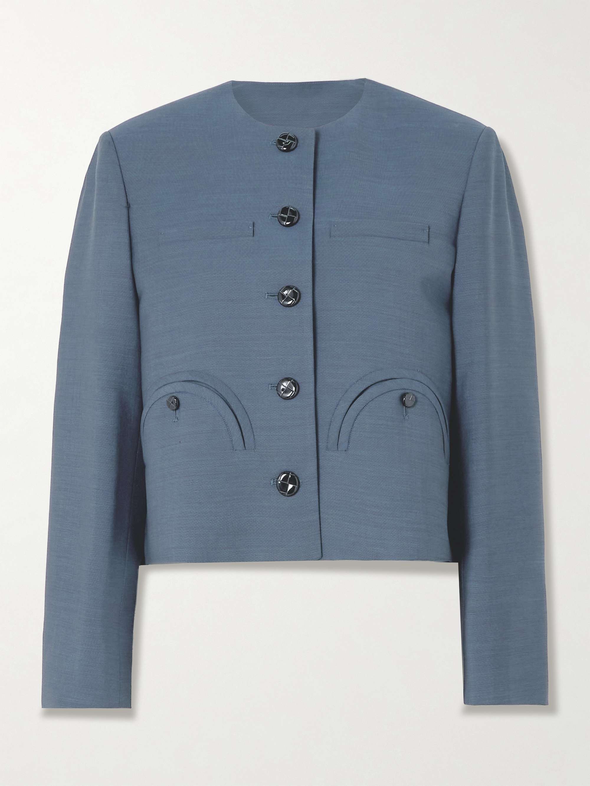 Aile Shamo wool and mohair-blend jacket view