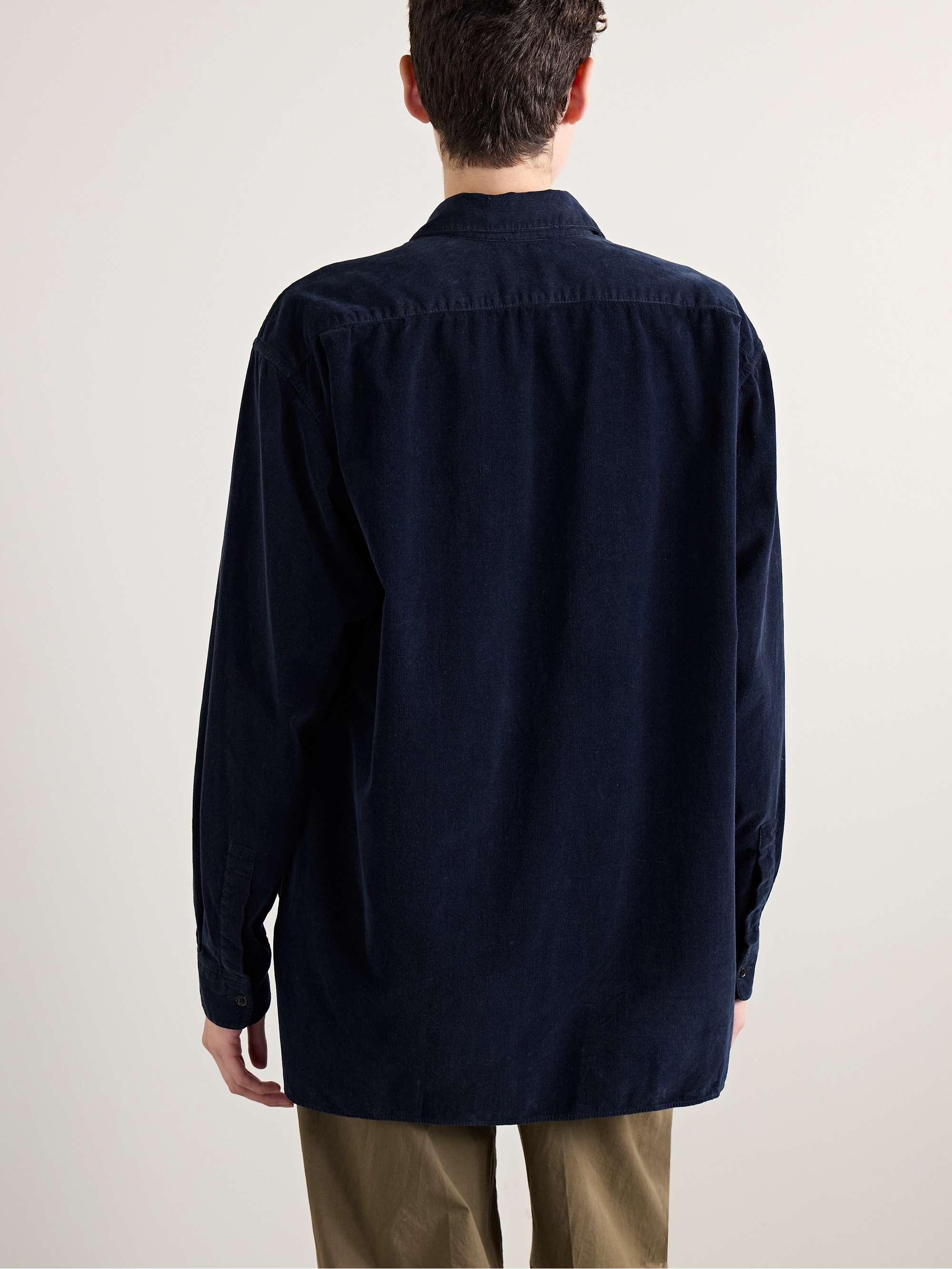Nesson cotton-corduroy shirt view
